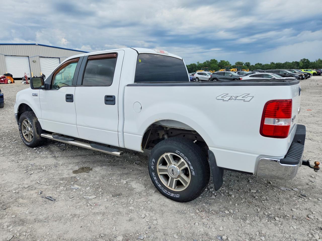 2007 Ford F150 Supercrew White vin: 1FTPW14VX7FB88445