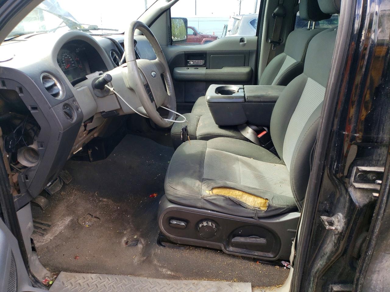 2007 Ford F150 Supercrew Black vin: 1FTPW14VX7FB88526