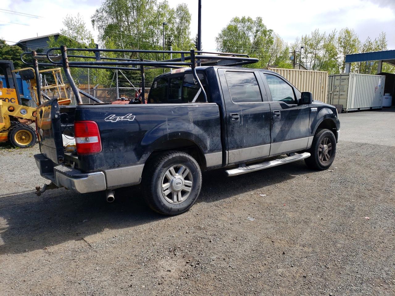 2007 Ford F150 Supercrew Black vin: 1FTPW14VX7FB88526