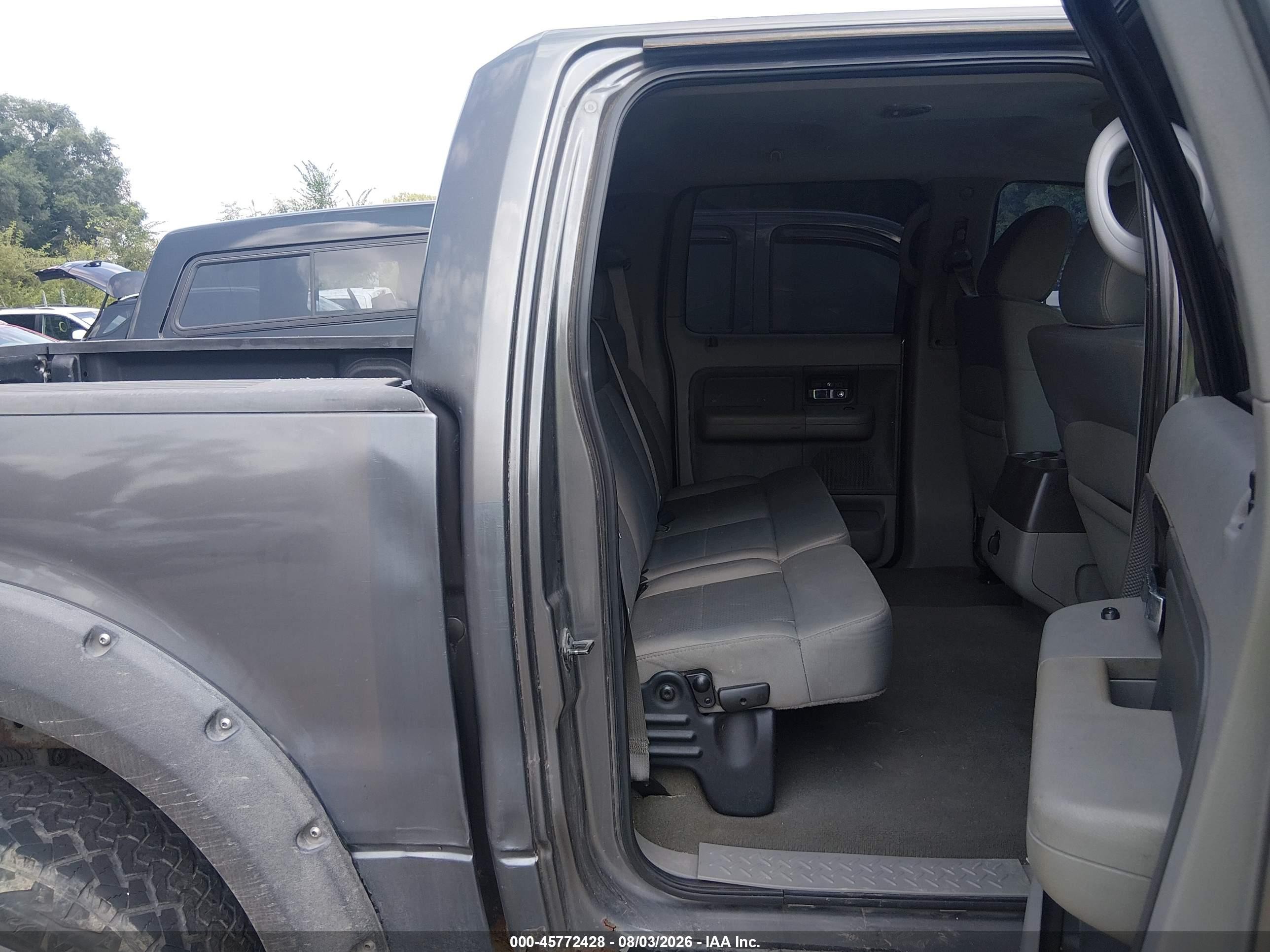 2007 Ford F-150 Fx4/lariat/xlt Gray vin: 1FTPW14VX7KC16526