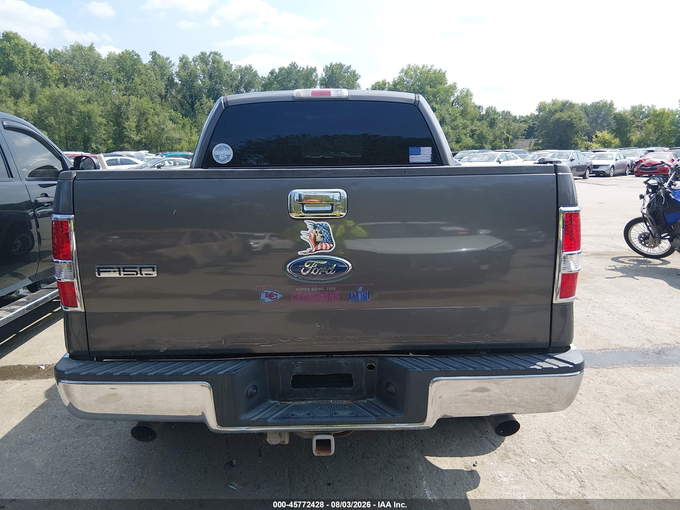 2007 Ford F-150 Fx4/lariat/xlt Gray vin: 1FTPW14VX7KC16526