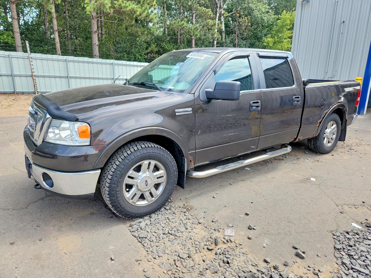 2007 Ford F150 Supercrew Gray vin: 1FTPW14VX7KC30720