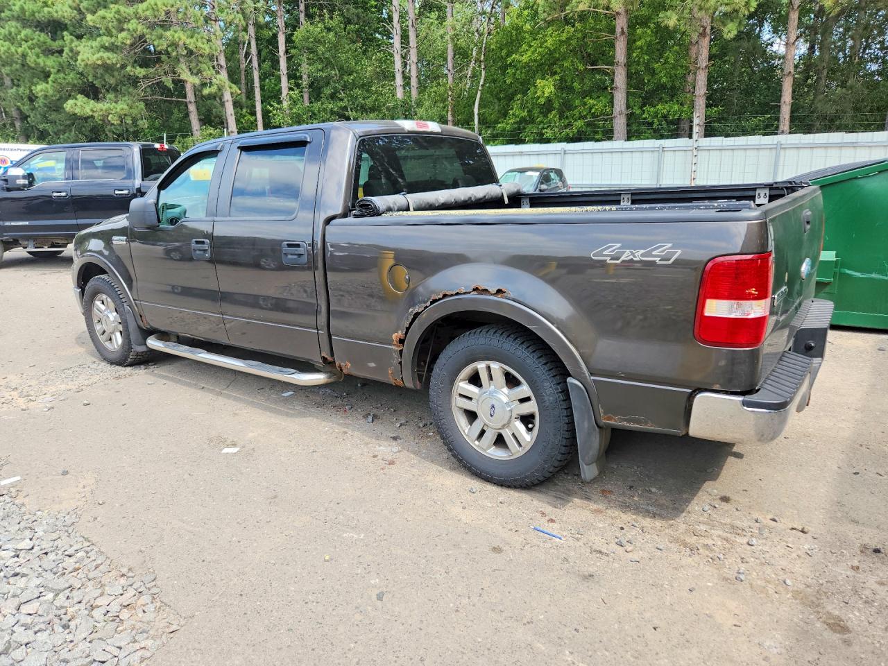 2007 Ford F150 Supercrew Gray vin: 1FTPW14VX7KC30720