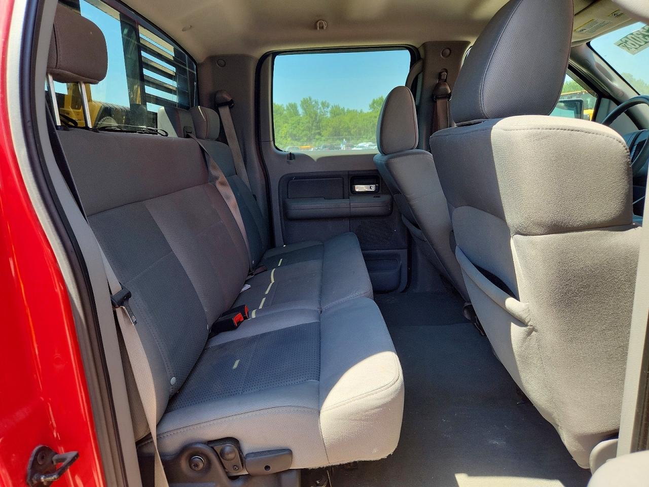 2007 Ford F150 Supercrew Red vin: 1FTPW14VX7KC67279