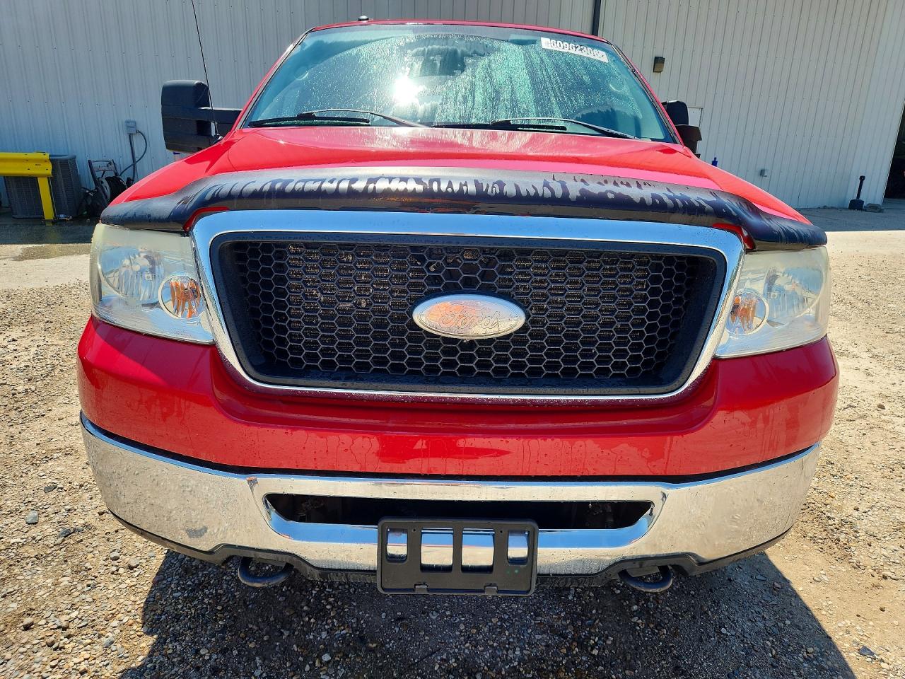 2007 Ford F150 Supercrew Red vin: 1FTPW14VX7KC67279