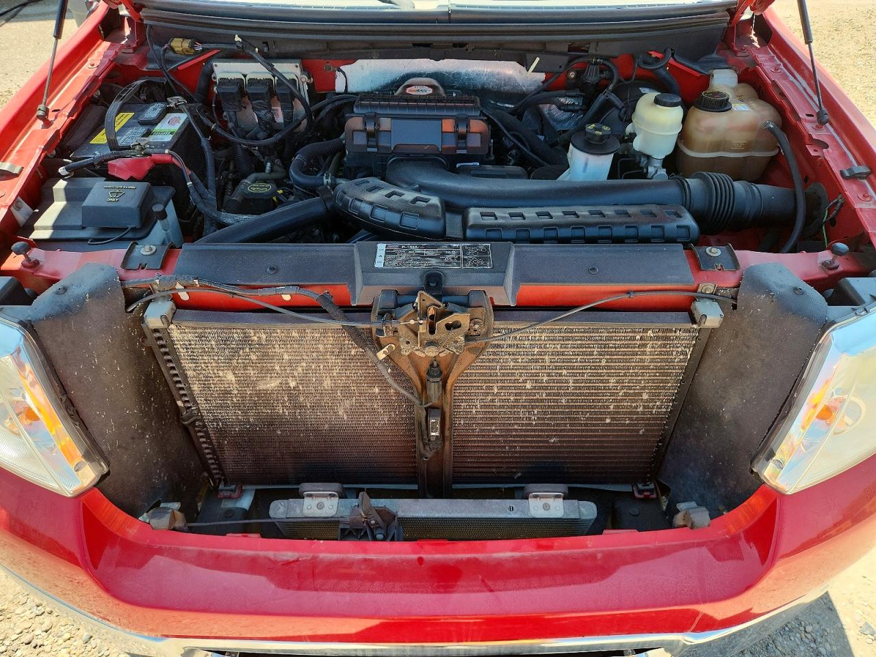 2007 Ford F150 Supercrew Red vin: 1FTPW14VX7KC67279