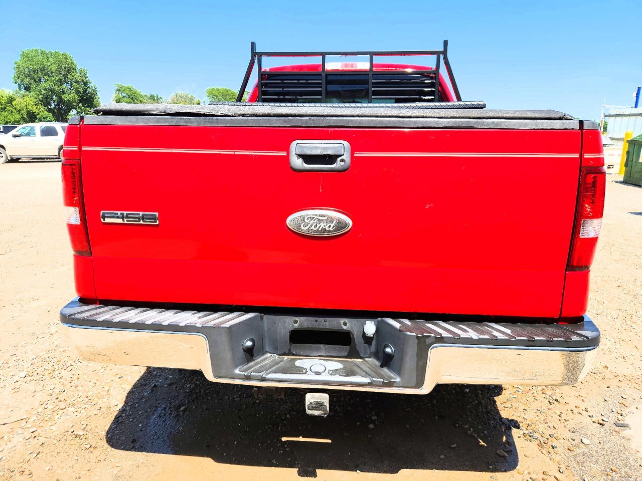 2007 Ford F150 Supercrew Red vin: 1FTPW14VX7KC67279