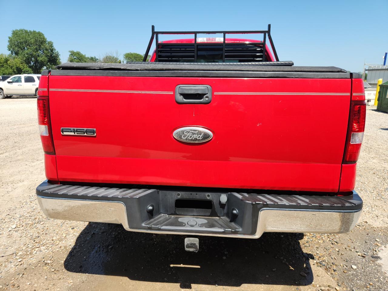 2007 Ford F150 Supercrew Red vin: 1FTPW14VX7KC67279 Damage: Tailgate, Multiple Scratches Heavy, 4