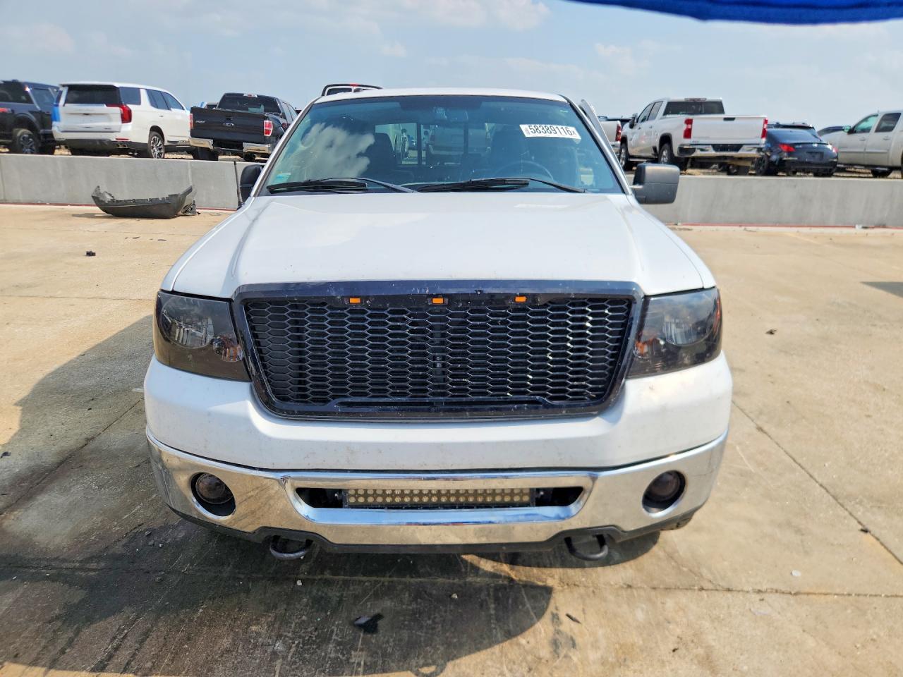 2007 Ford F150 Supercrew White vin: 1FTPW14VX7KC80792