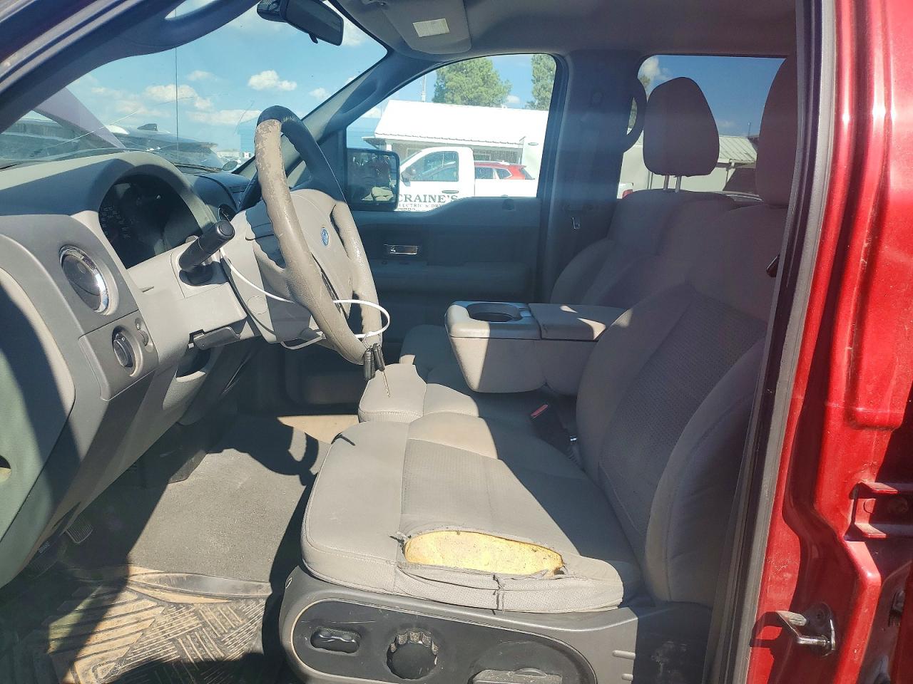 2007 Ford F150 Supercrew Red vin: 1FTPW14VX7KD62750