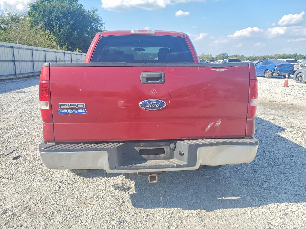 2007 Ford F150 Supercrew Red vin: 1FTPW14VX7KD62750