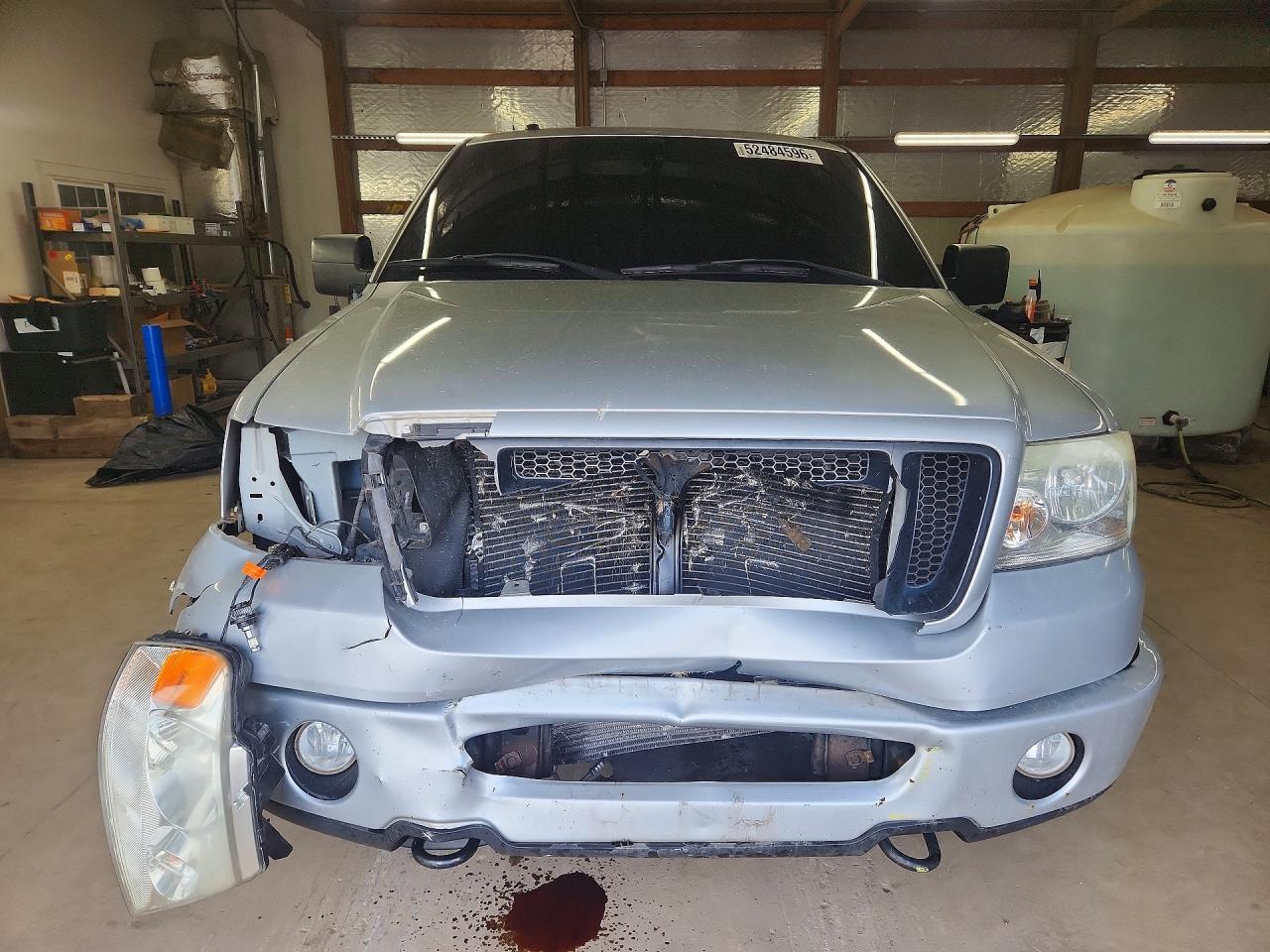 2008 Ford F150 Supercrew Серебряный vin: 1FTPW14VX8FA97032
