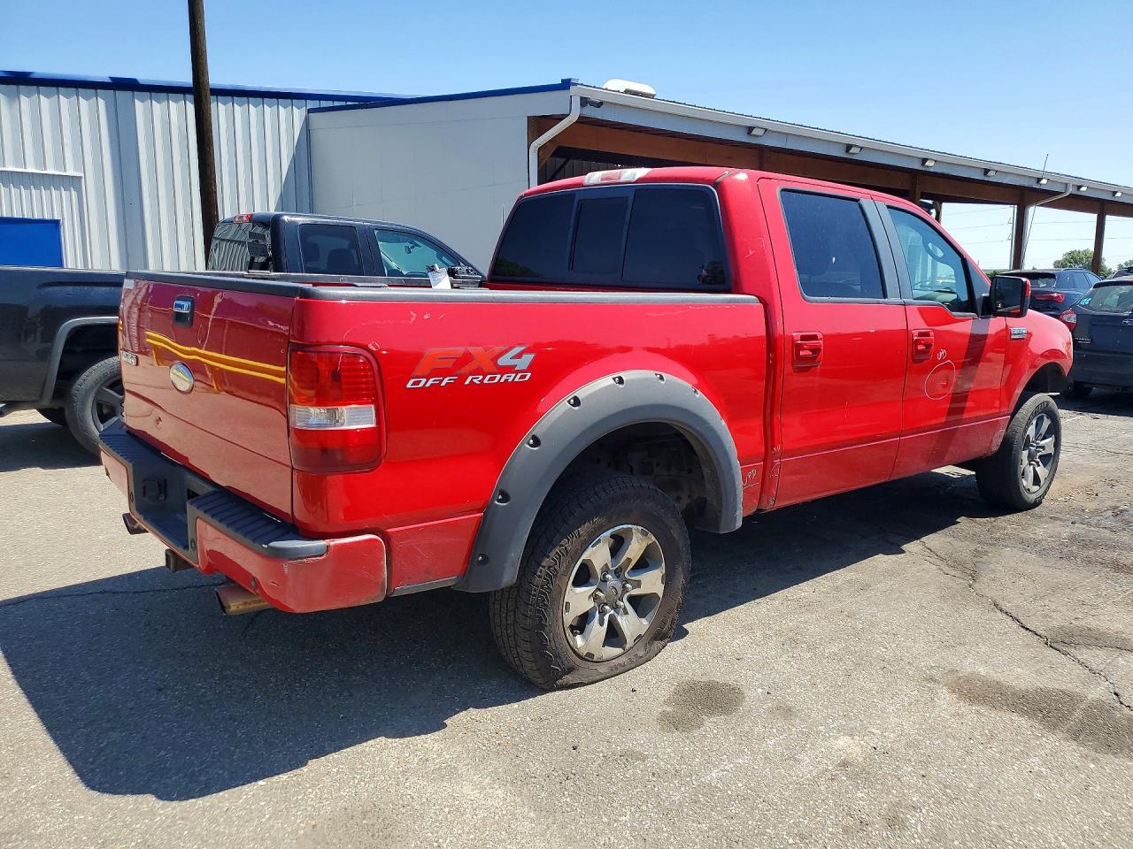 2008 Ford F150 Supercrew Красный vin: 1FTPW14VX8FB30370