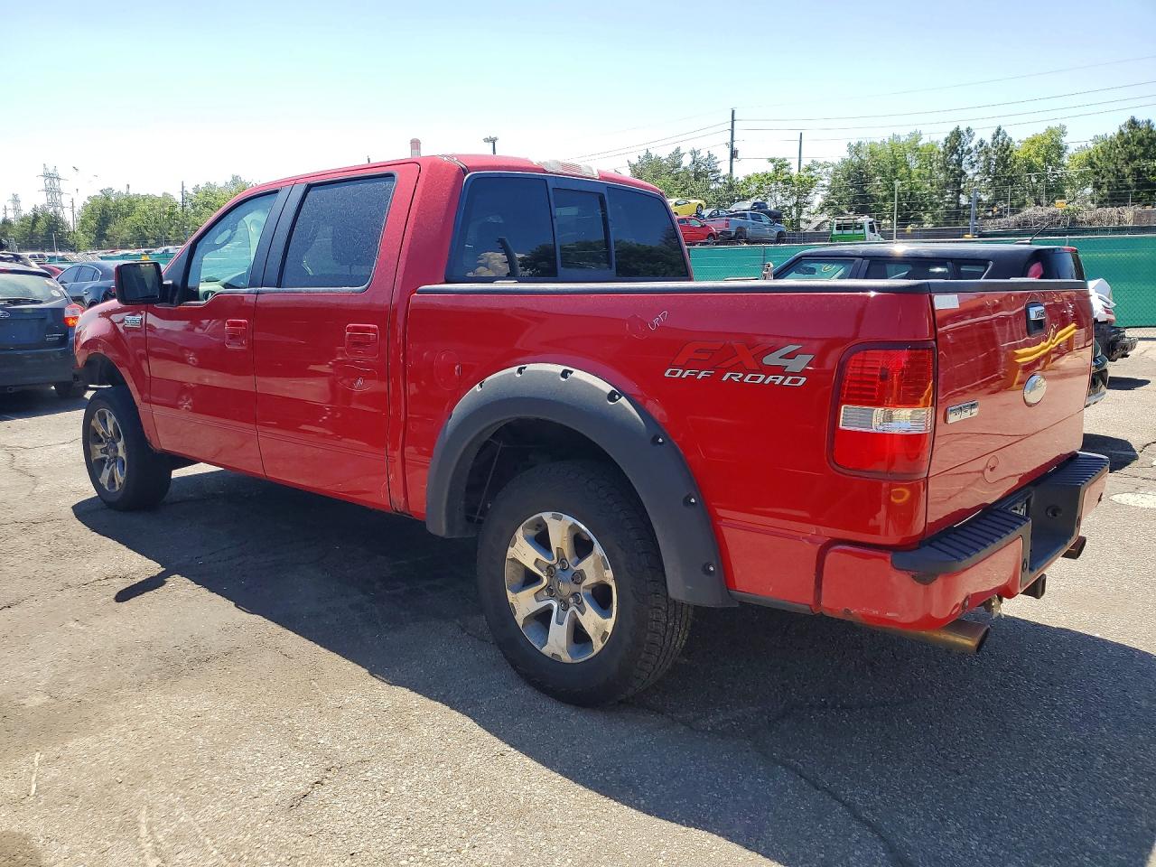 2008 Ford F150 Supercrew Красный vin: 1FTPW14VX8FB30370