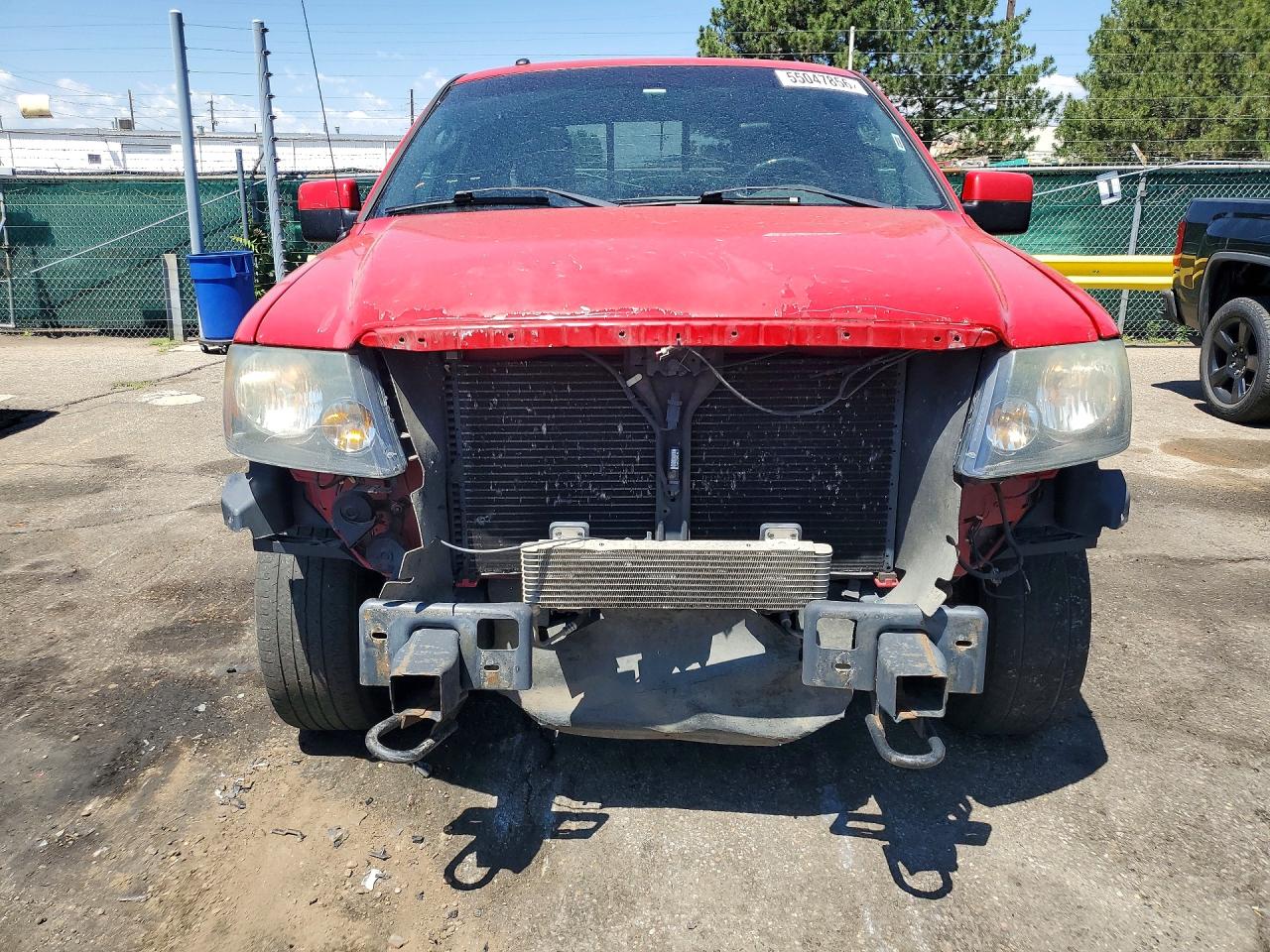 2008 Ford F150 Supercrew Красный vin: 1FTPW14VX8FB30370