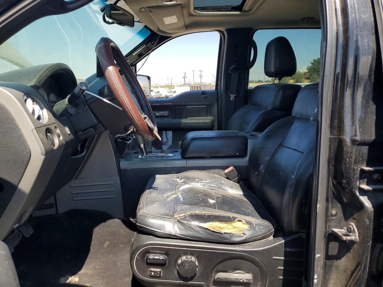 2008 Ford F150 Black vin: 1FTPW14VX8FC25981