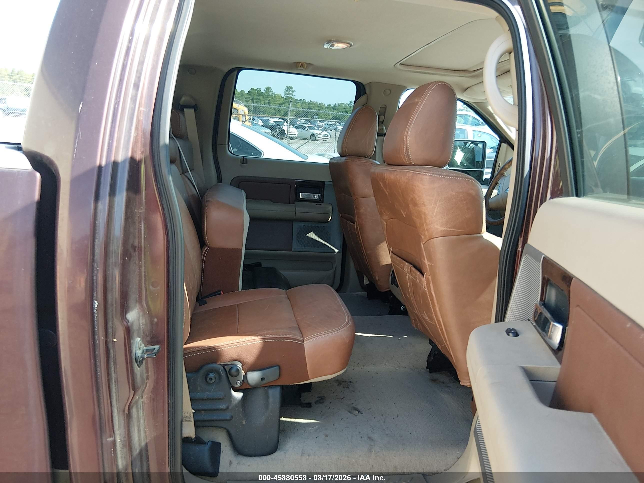 2008 Ford F-150 60th Anniversary/fx4/king Ranch/lariat/xlt Brown vin: 1FTPW14VX8KC03812