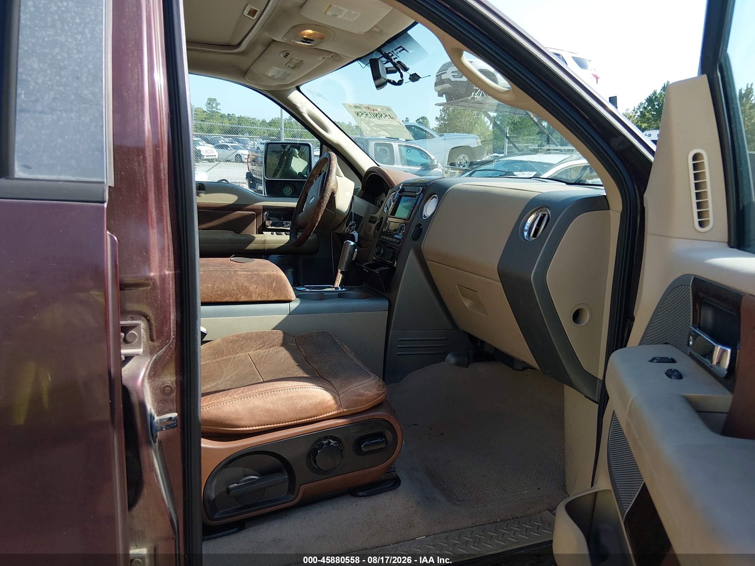 2008 Ford F-150 60th Anniversary/fx4/king Ranch/lariat/xlt Brown vin: 1FTPW14VX8KC03812