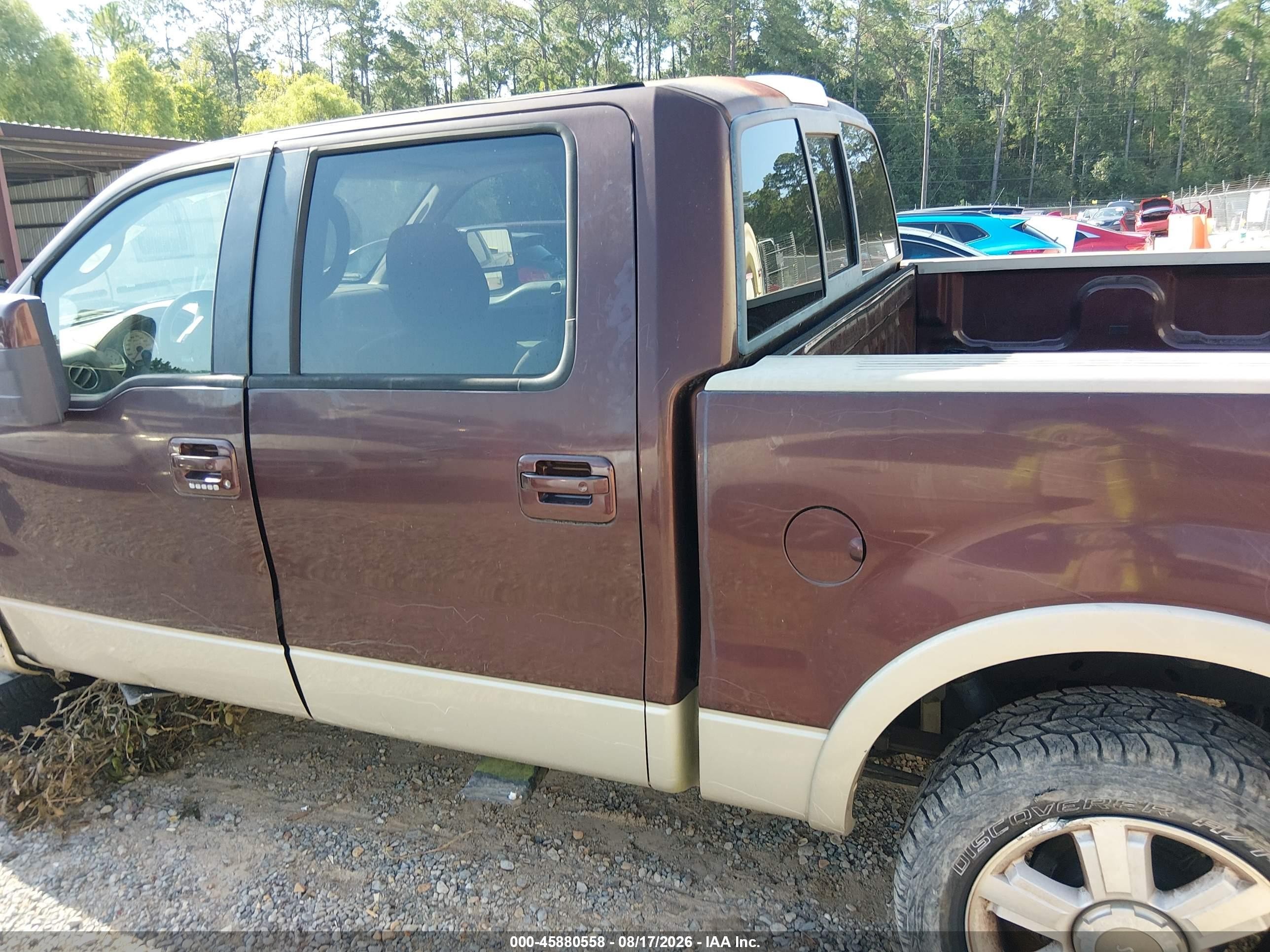 2008 Ford F-150 60th Anniversary/fx4/king Ranch/lariat/xlt Brown vin: 1FTPW14VX8KC03812