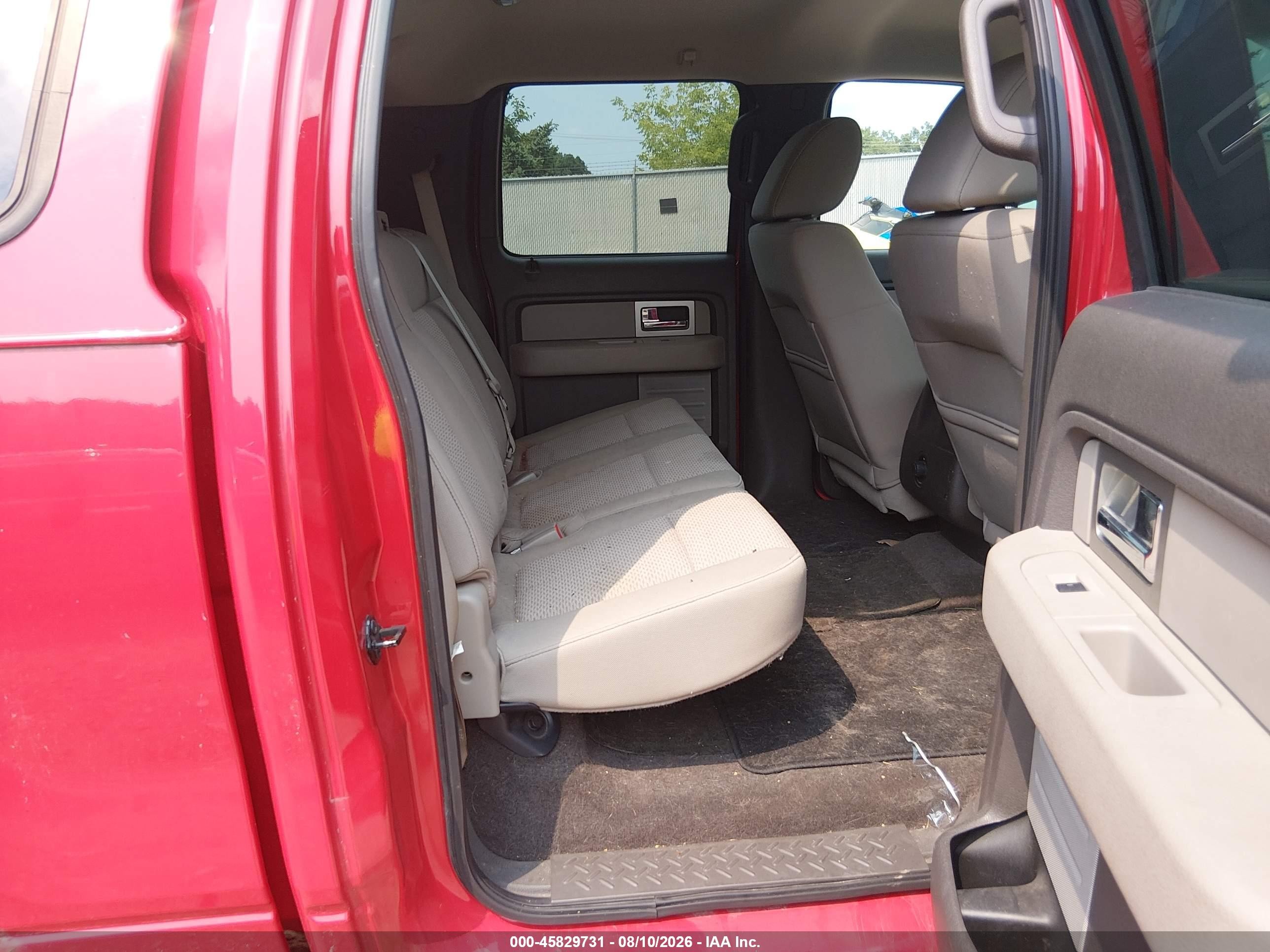 2009 Ford F-150 Fx4/king Ranch/lariat/platinum/xl/xlt Красный vin: 1FTPW14VX9FA01434