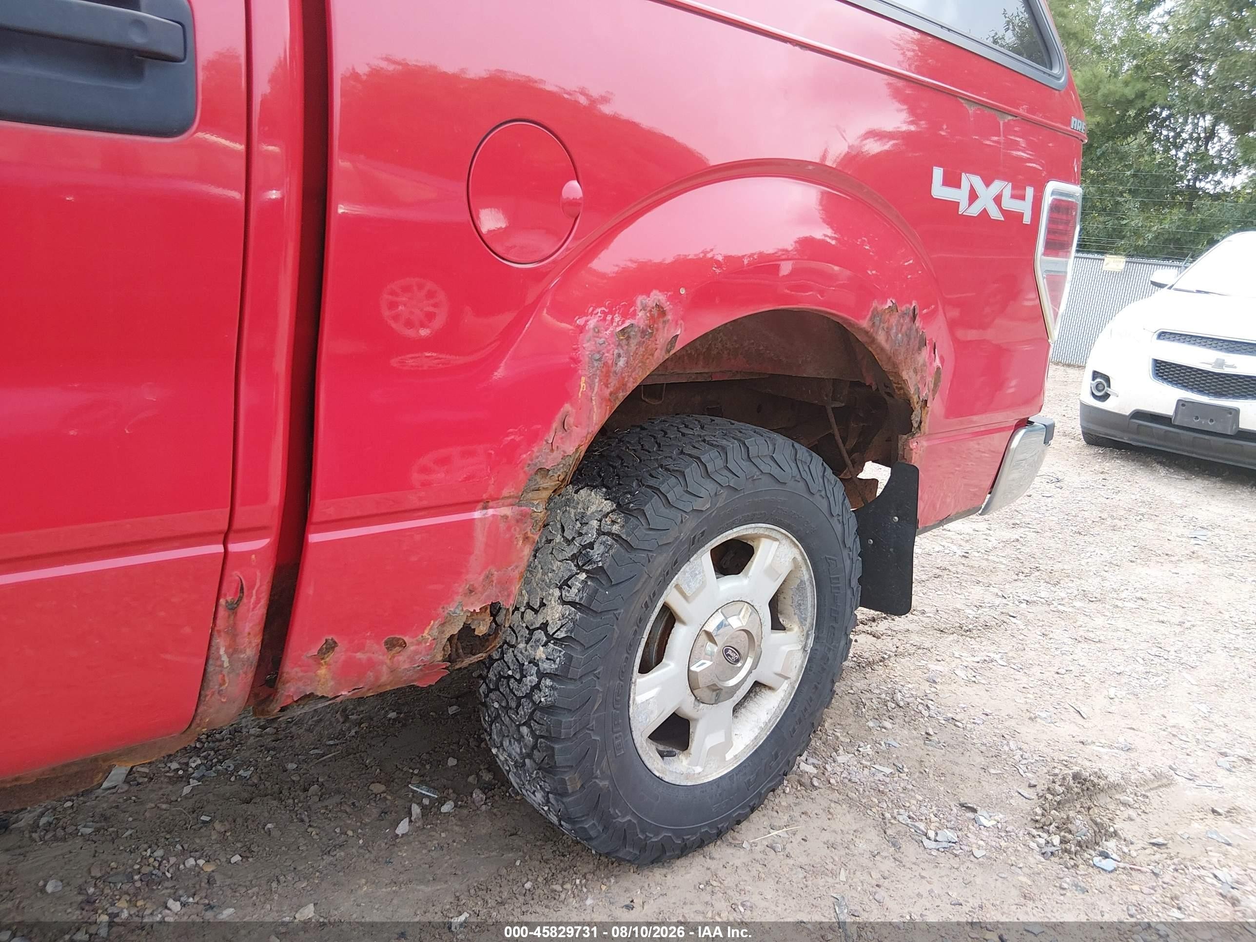 2009 Ford F-150 Fx4/king Ranch/lariat/platinum/xl/xlt Красный vin: 1FTPW14VX9FA01434