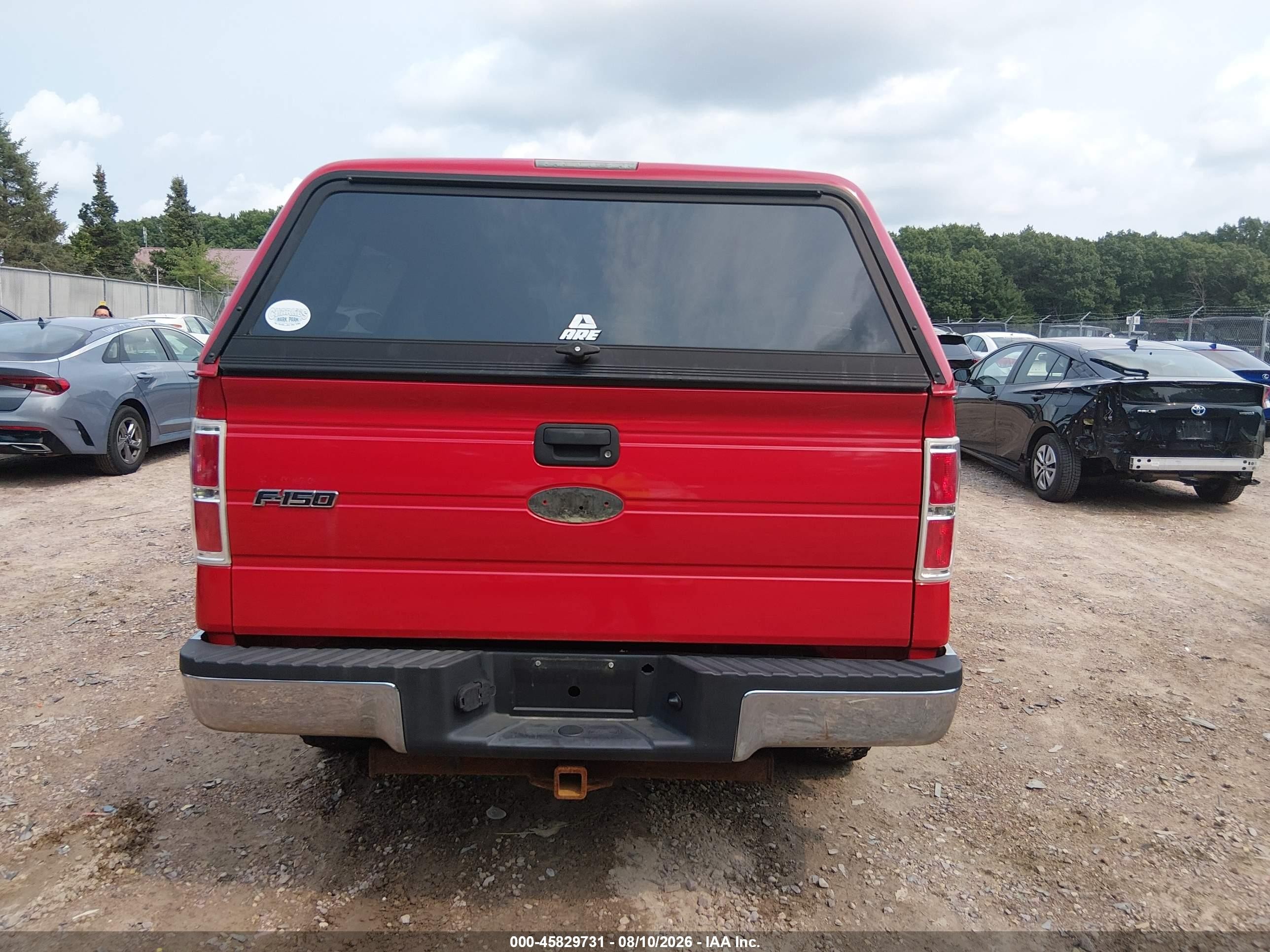 2009 Ford F-150 Fx4/king Ranch/lariat/platinum/xl/xlt Красный vin: 1FTPW14VX9FA01434