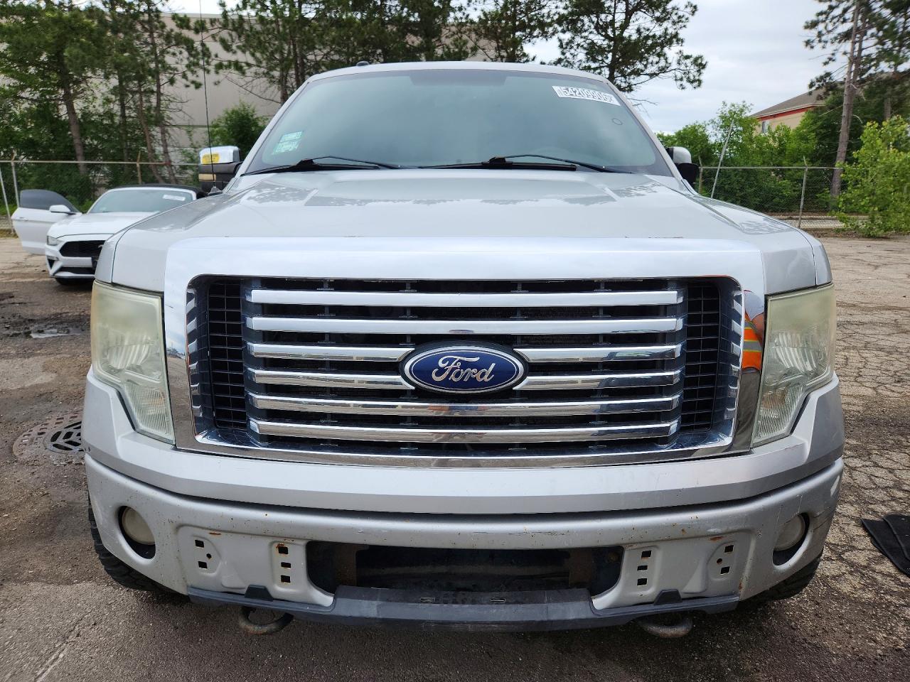 2009 Ford F150 Supercrew Silver vin: 1FTPW14VX9FA09517