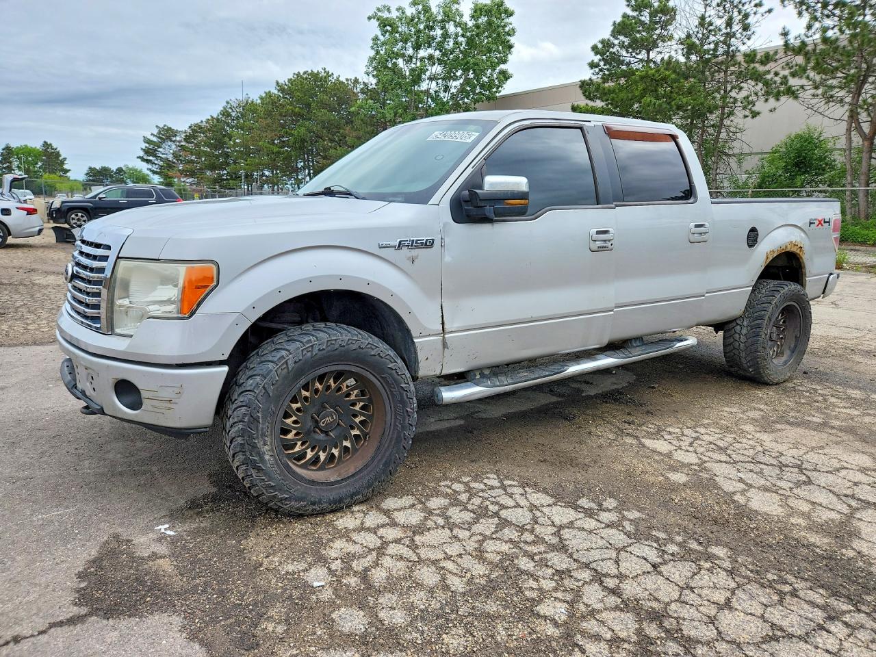 2009 Ford F150 Supercrew Silver vin: 1FTPW14VX9FA09517