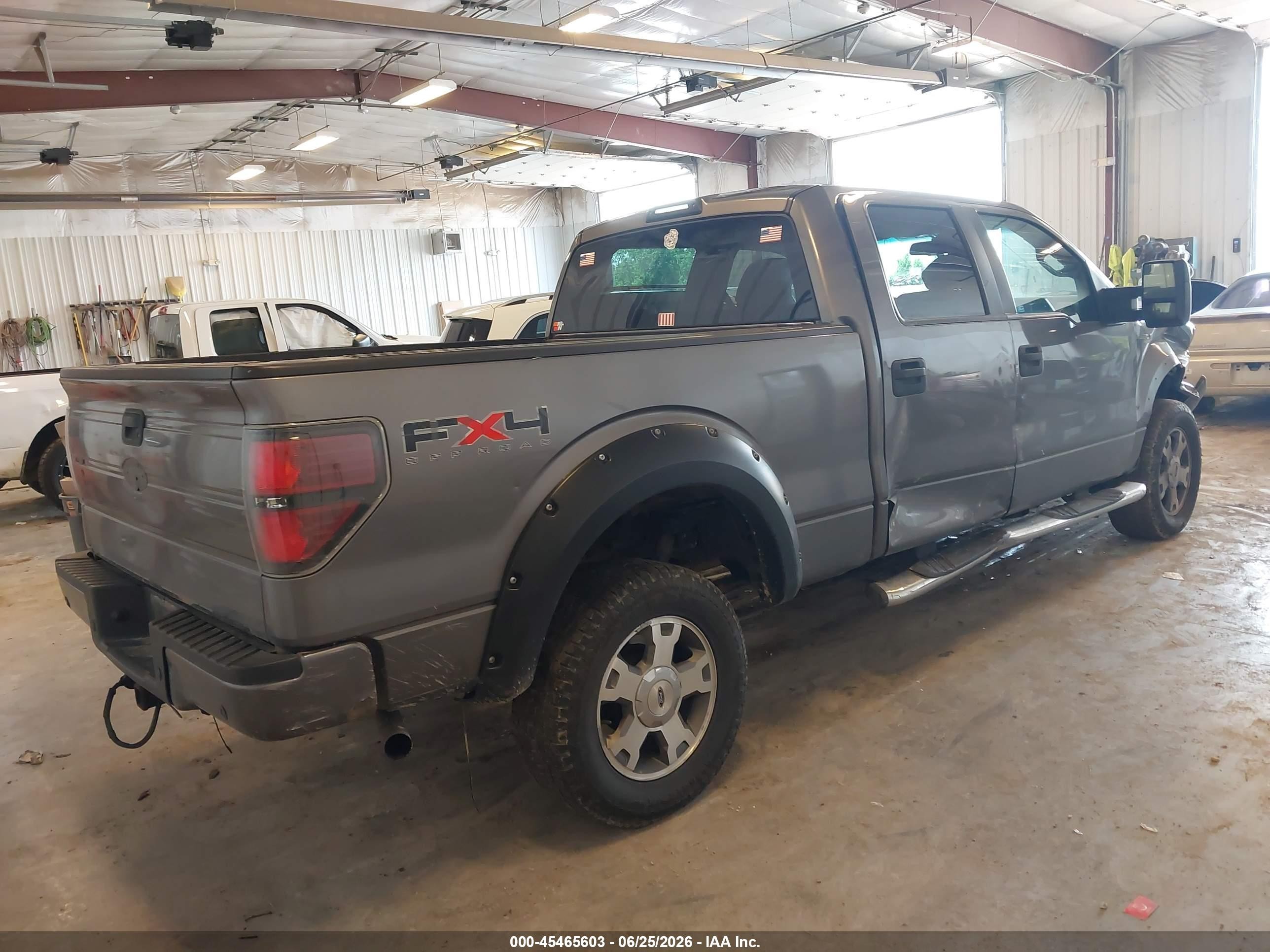 2009 Ford F-150 Fx4 Gray vin: 1FTPW14VX9FA13146