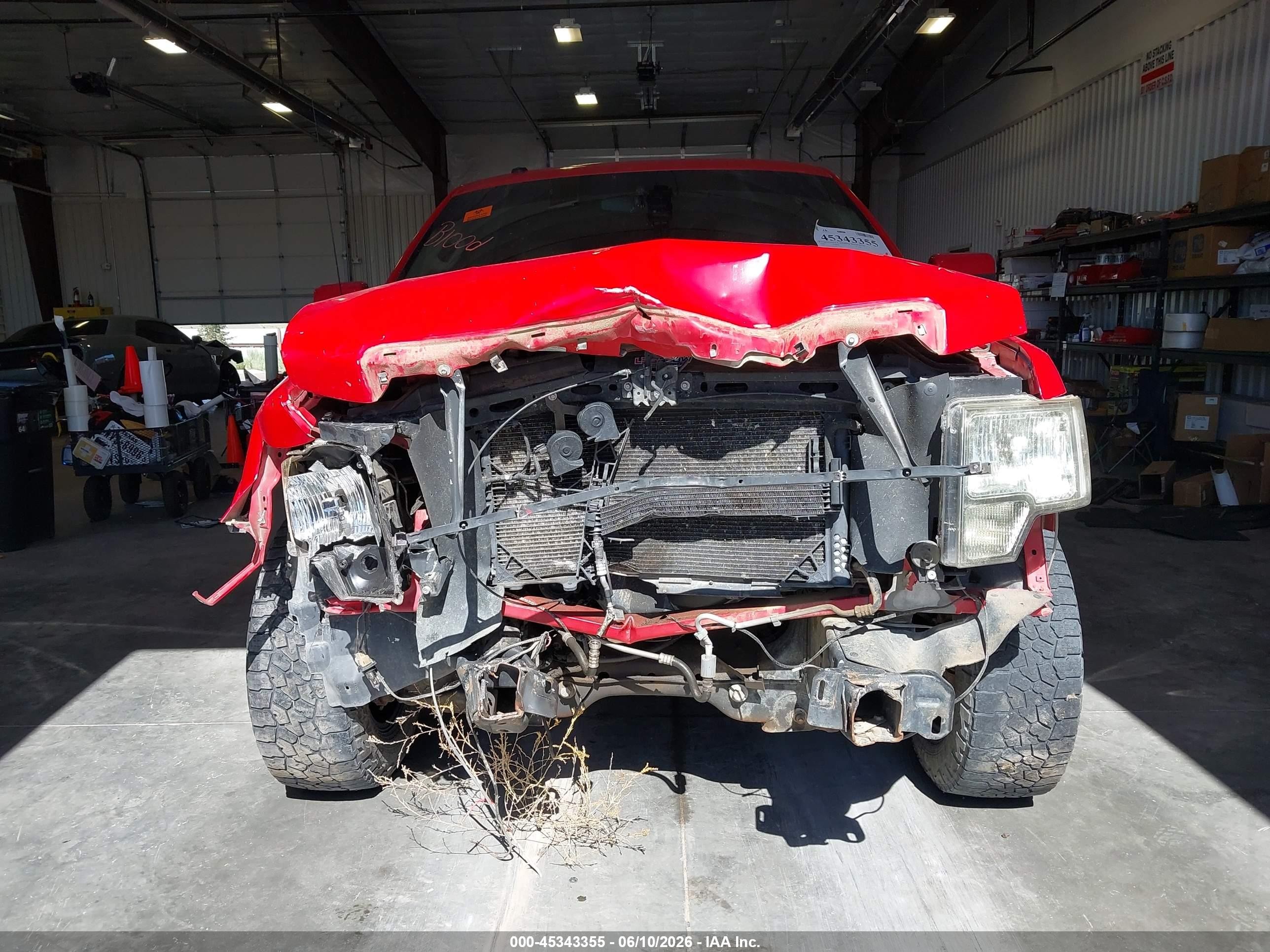 2009 Ford F-150 Fx4/king Ranch/lariat/platinum/xl/xlt Red vin: 1FTPW14VX9FA14653