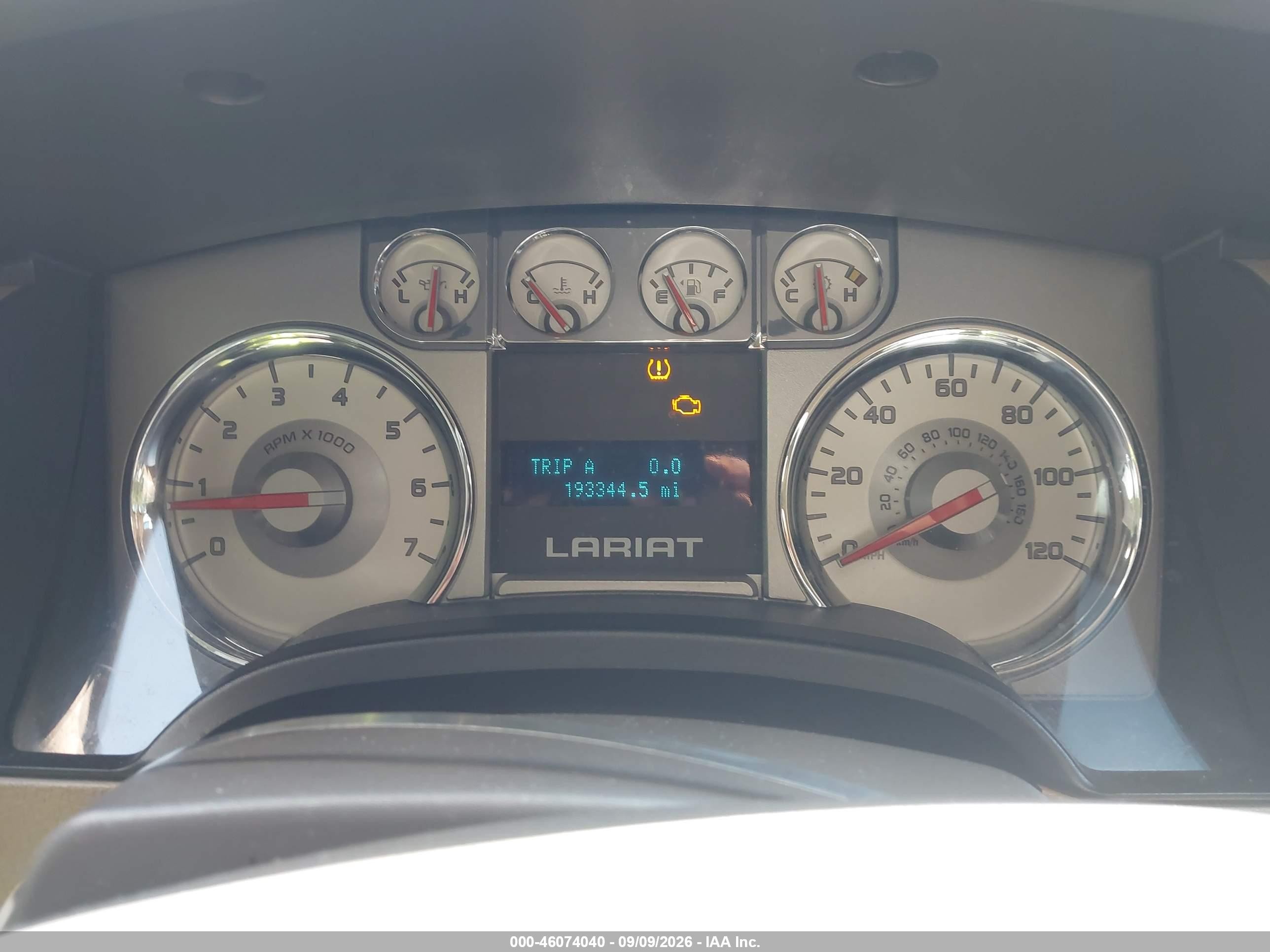 2009 Ford F-150 Fx4/king Ranch/lariat/platinum/xl/xlt Black vin: 1FTPW14VX9FA18976