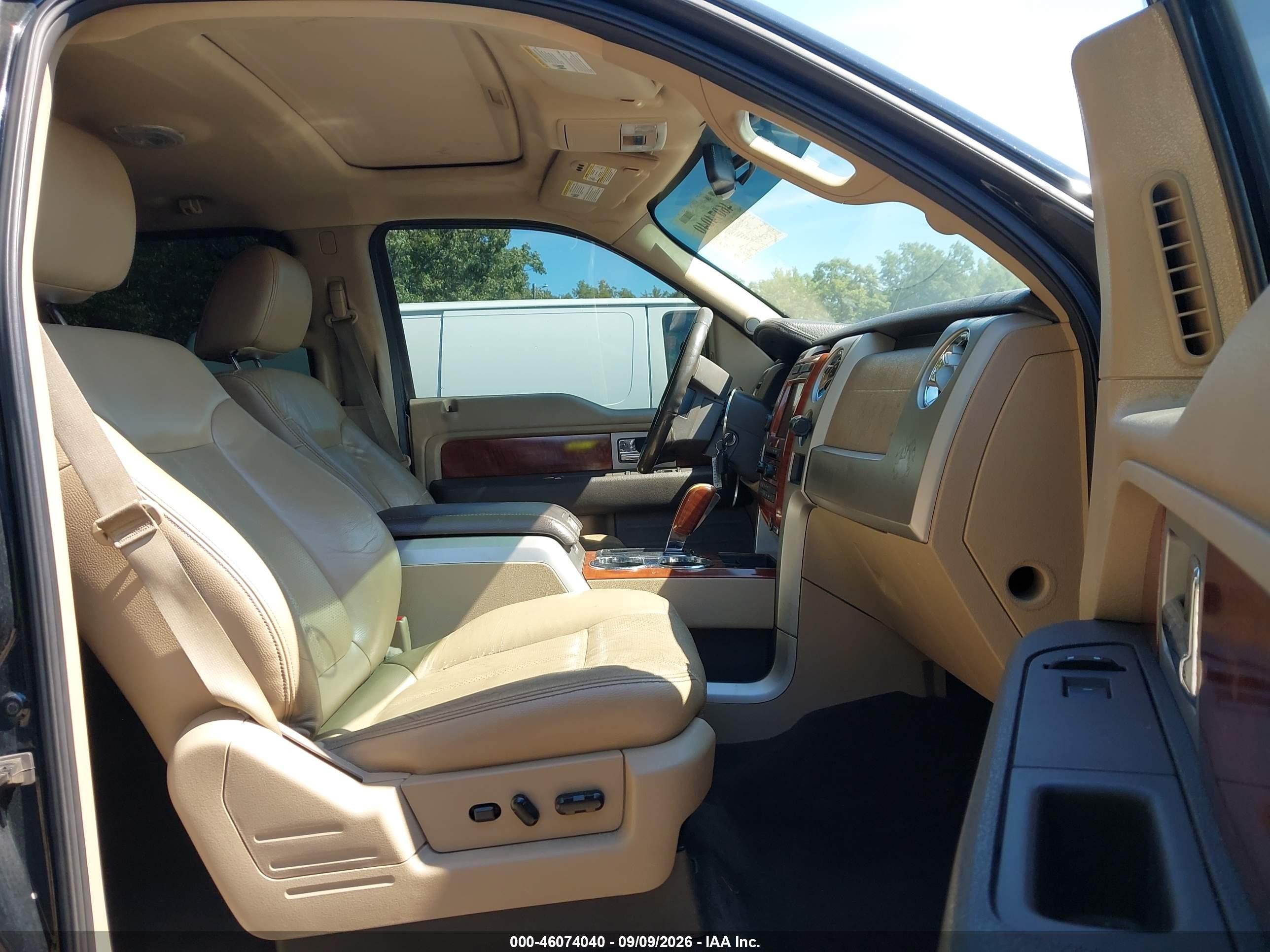 2009 Ford F-150 Fx4/king Ranch/lariat/platinum/xl/xlt Black vin: 1FTPW14VX9FA18976