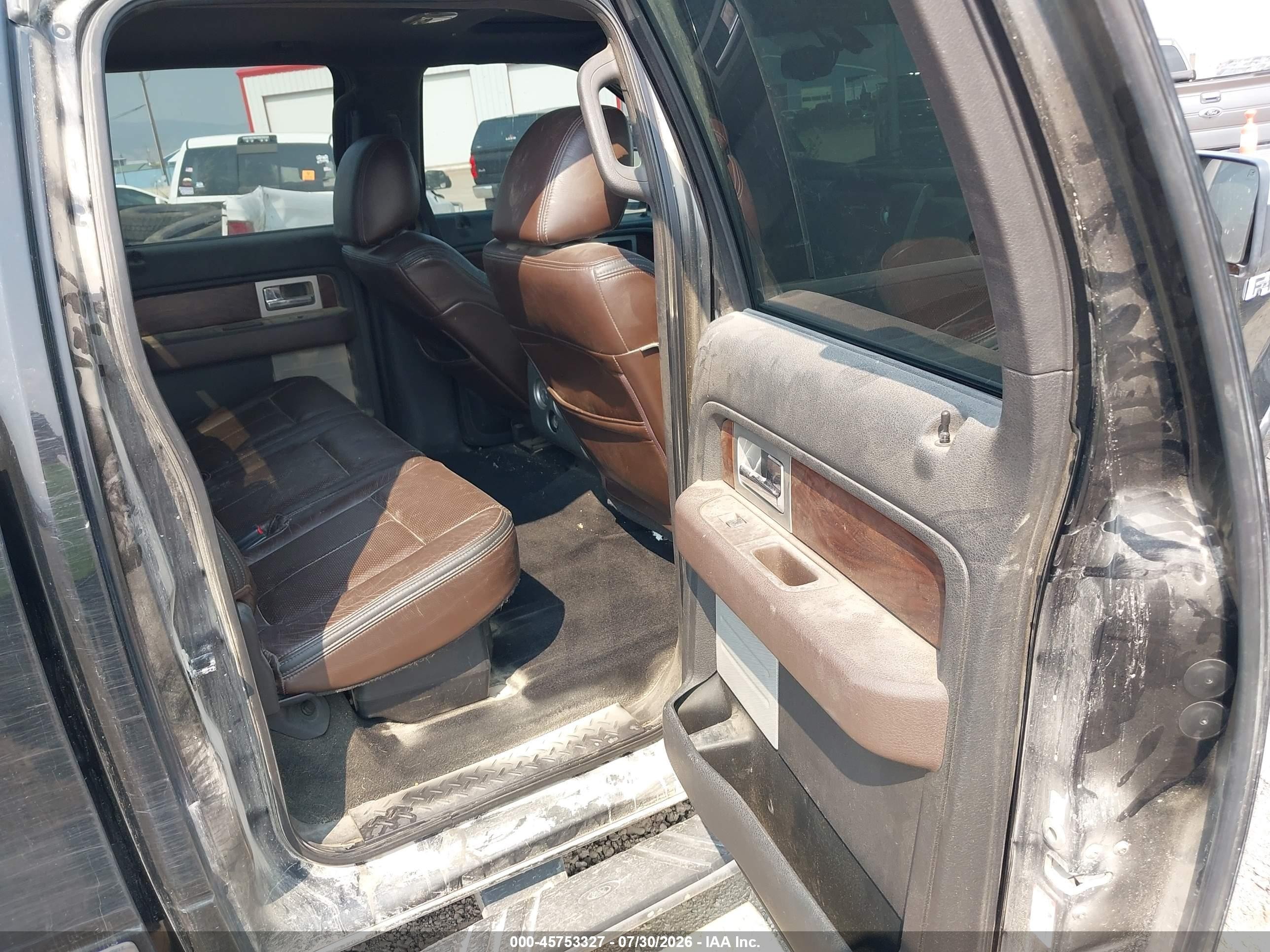 2009 Ford F-150 Fx4/king Ranch/lariat/platinum/xl/xlt Black vin: 1FTPW14VX9FA29489
