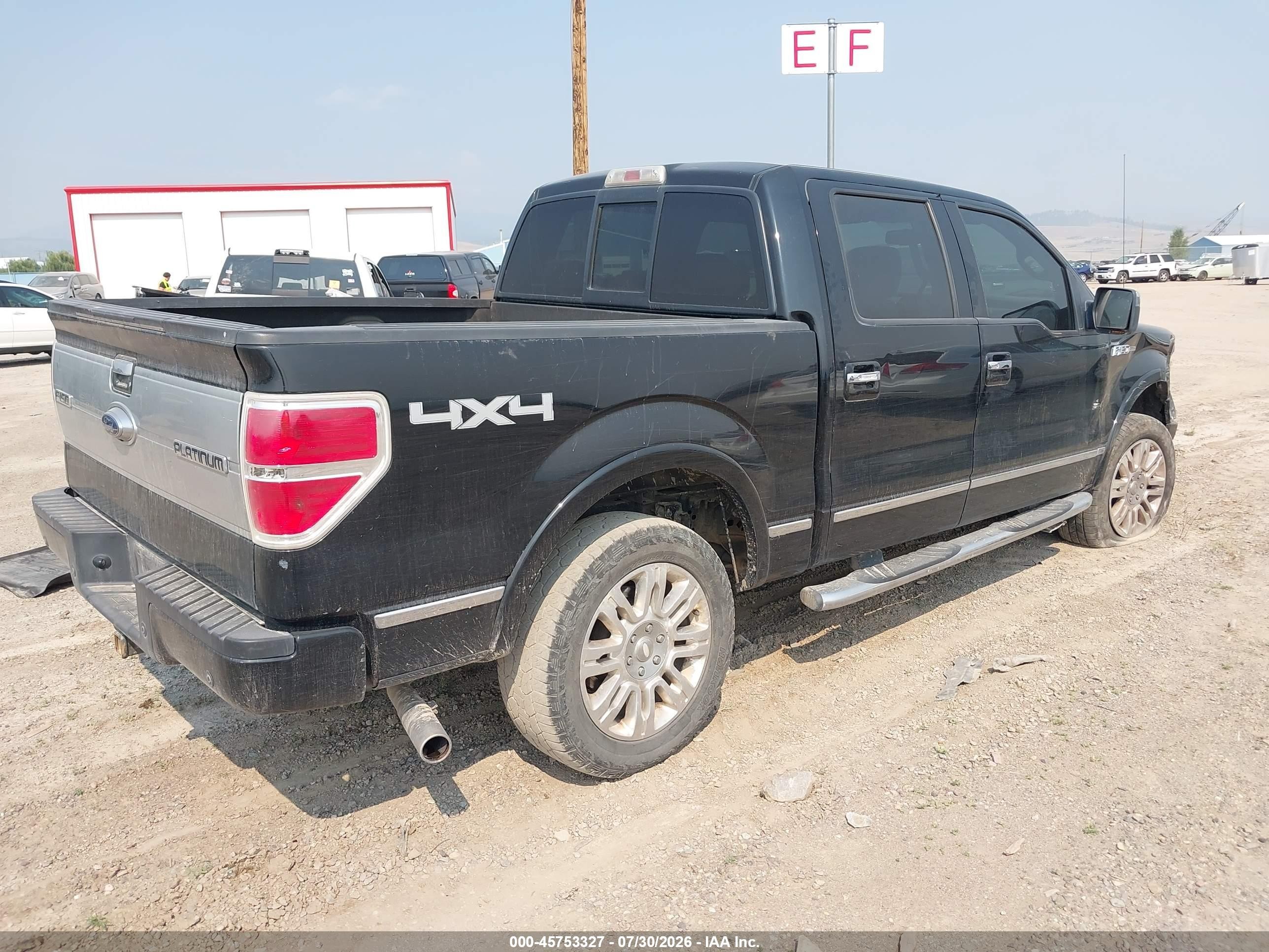 2009 Ford F-150 Fx4/king Ranch/lariat/platinum/xl/xlt Black vin: 1FTPW14VX9FA29489
