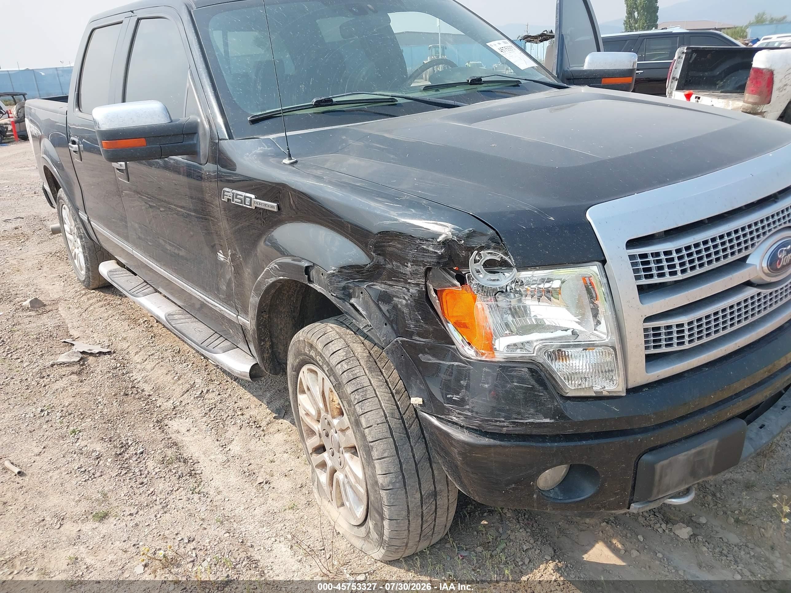 2009 Ford F-150 Fx4/king Ranch/lariat/platinum/xl/xlt Black vin: 1FTPW14VX9FA29489