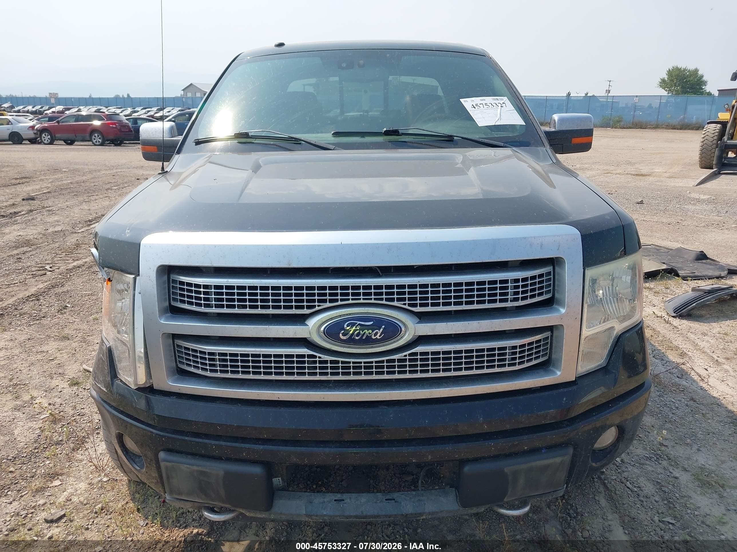 2009 Ford F-150 Fx4/king Ranch/lariat/platinum/xl/xlt Black vin: 1FTPW14VX9FA29489