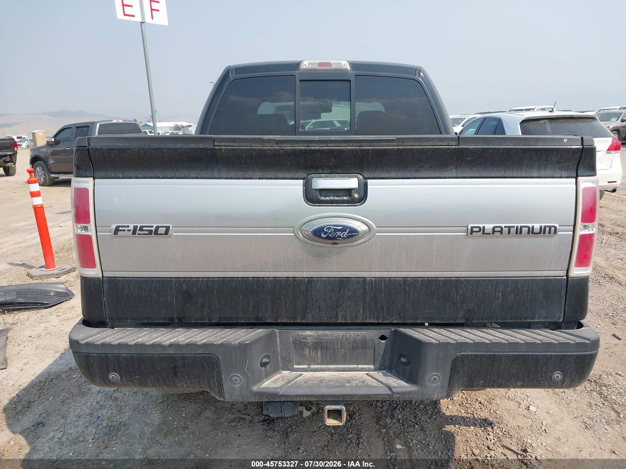 2009 Ford F-150 Fx4/king Ranch/lariat/platinum/xl/xlt Black vin: 1FTPW14VX9FA29489