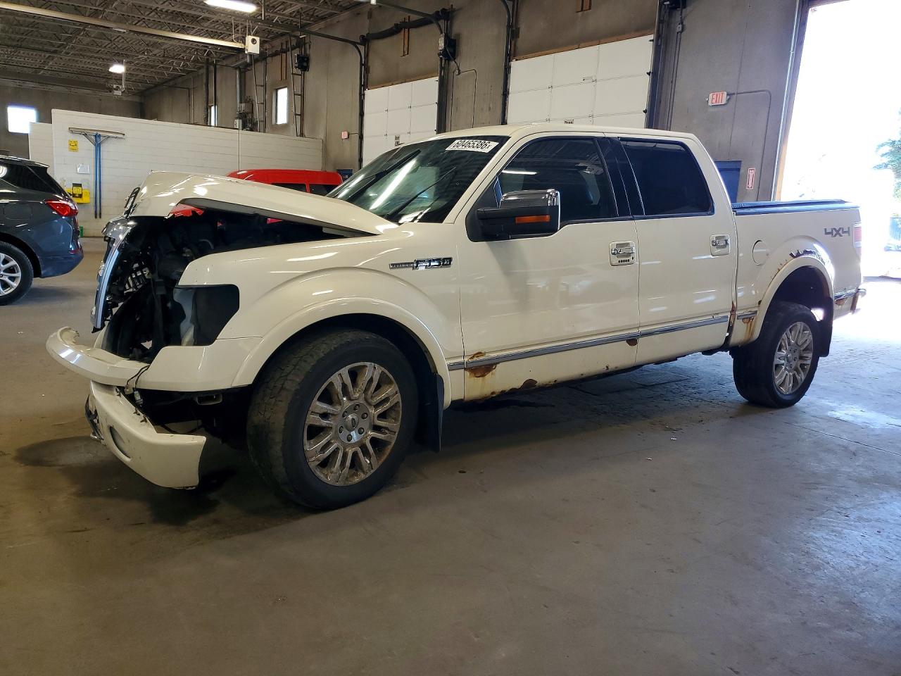 2009 Ford F150 Supercrew White vin: 1FTPW14VX9FA55221