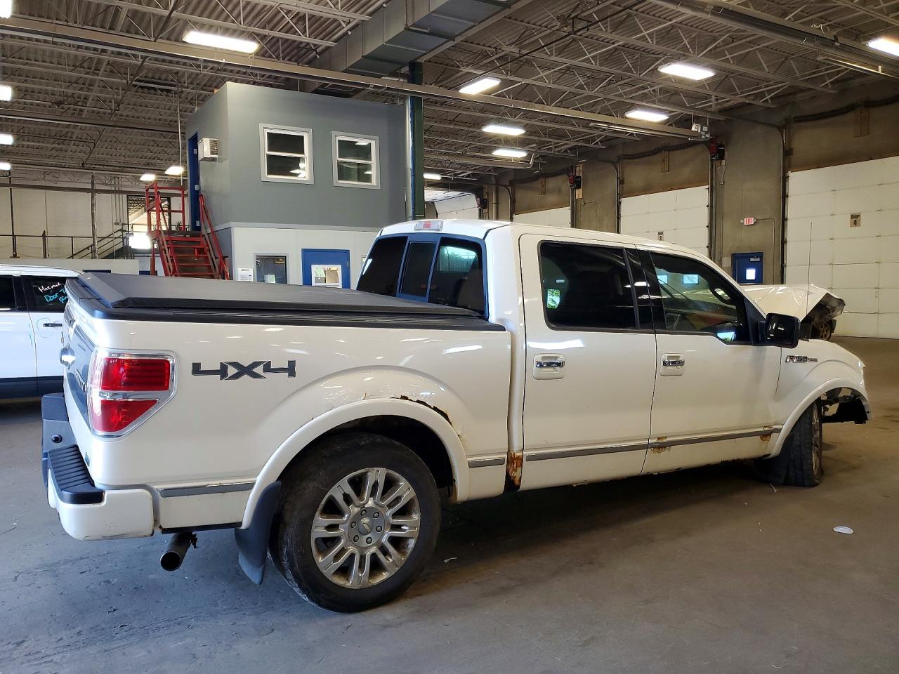 2009 Ford F150 Supercrew White vin: 1FTPW14VX9FA55221