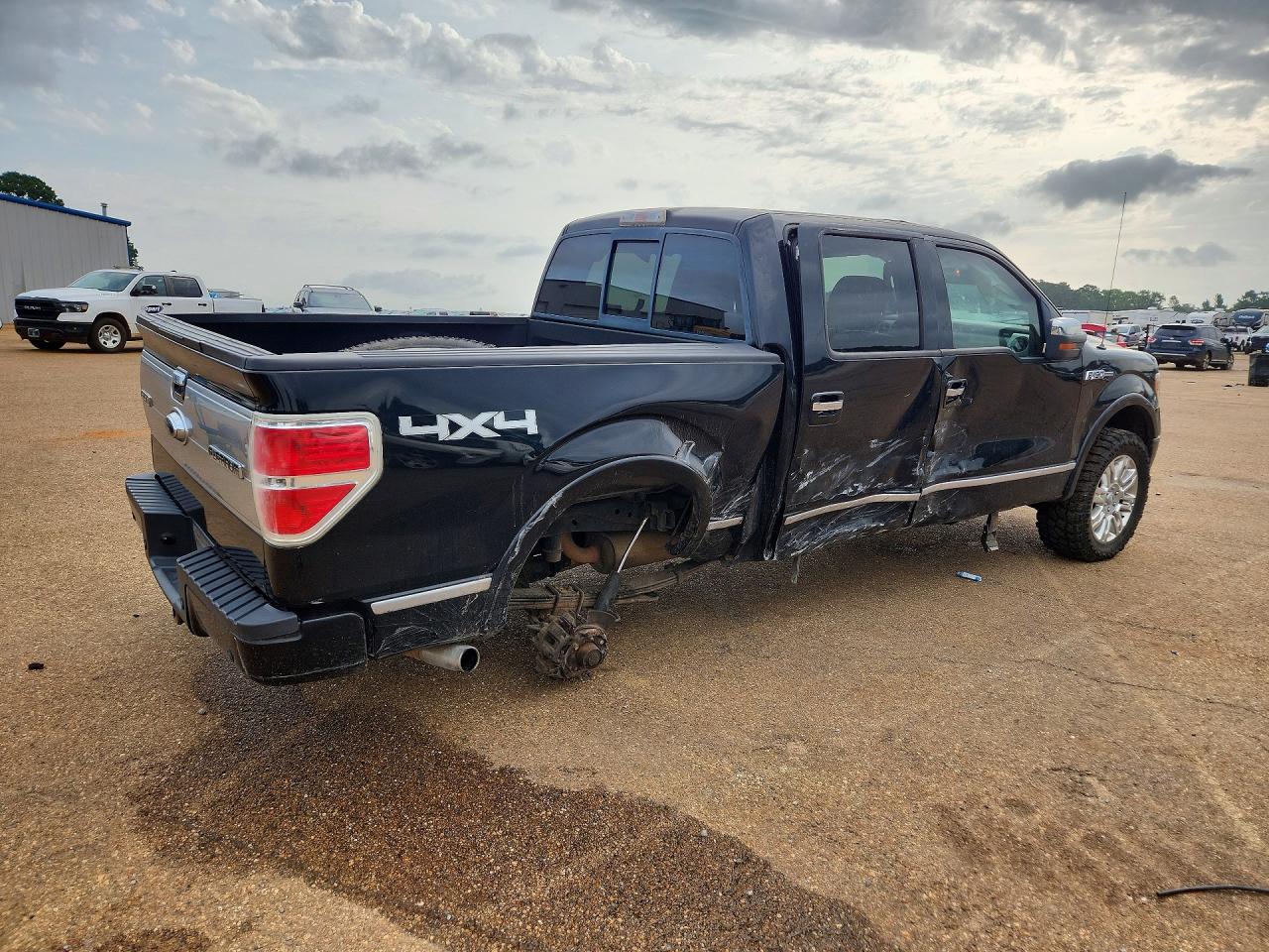 2009 Ford F150 Supercrew Black vin: 1FTPW14VX9FA74903