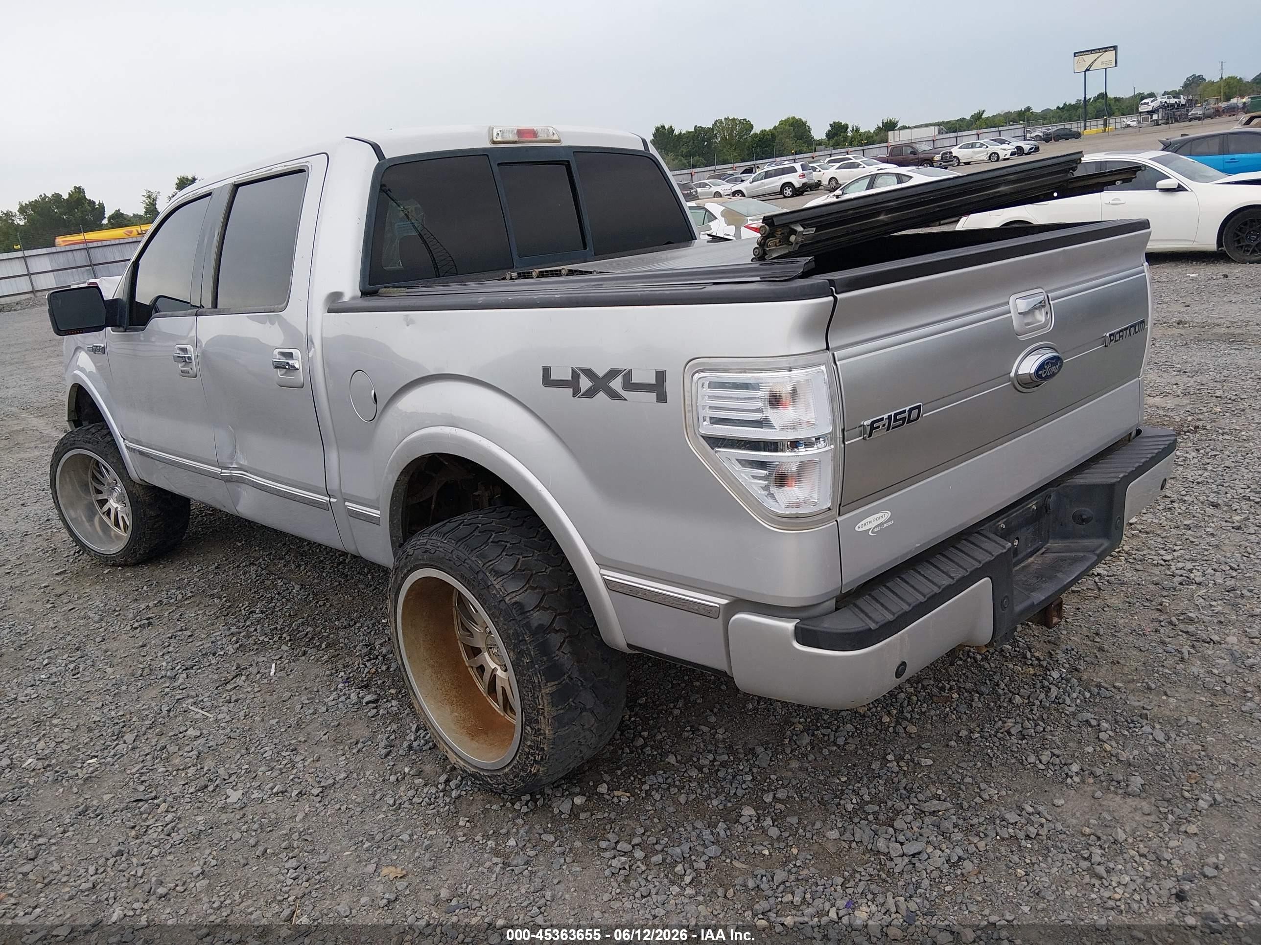 2009 Ford F-150 Fx4/king Ranch/lariat/platinum/xl/xlt Silver vin: 1FTPW14VX9FA81401