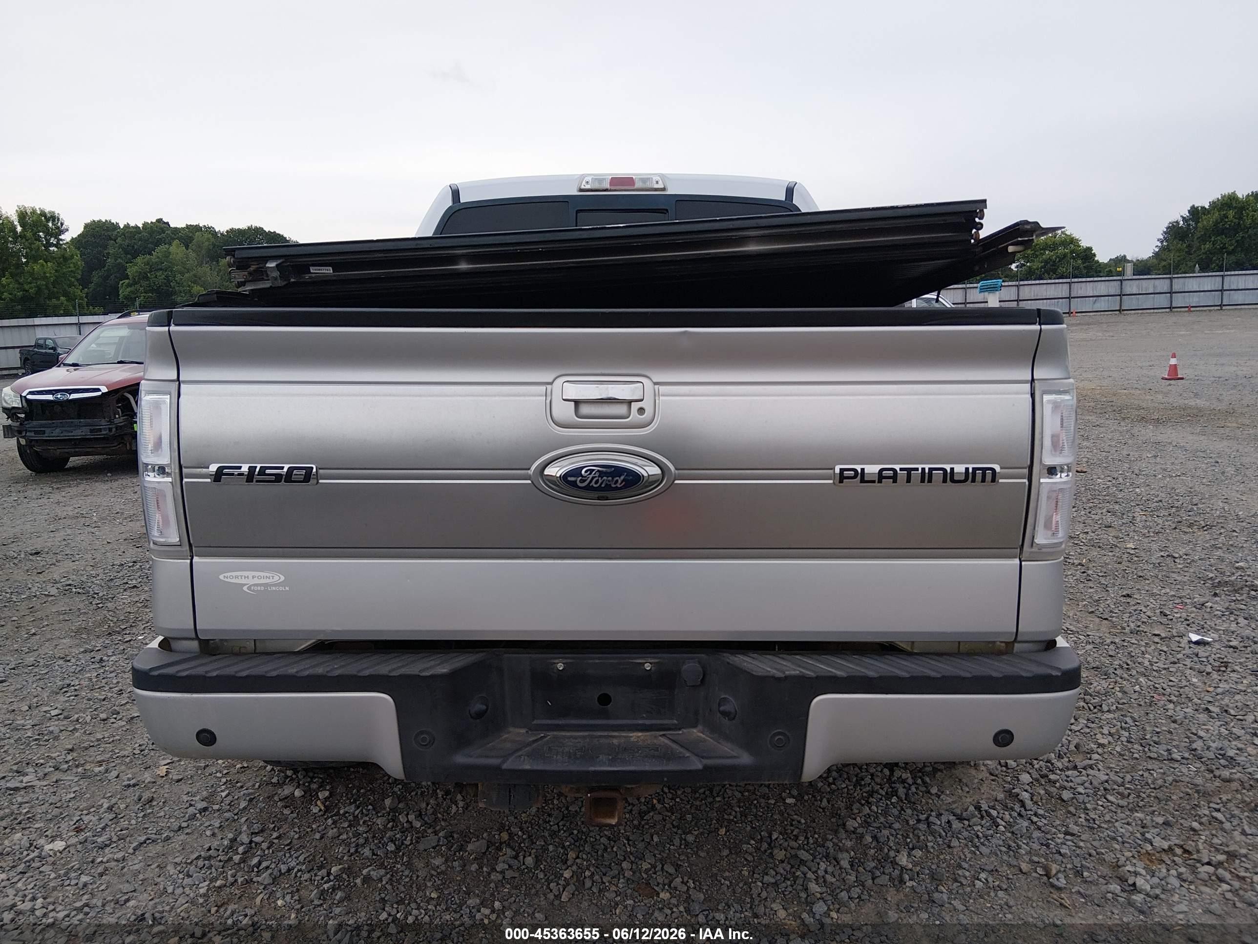 2009 Ford F-150 Fx4/king Ranch/lariat/platinum/xl/xlt Silver vin: 1FTPW14VX9FA81401