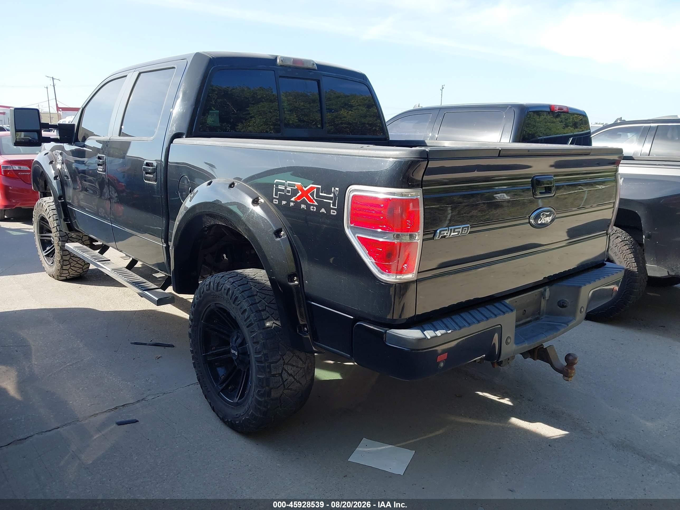 2009 Ford F-150 Fx4/king Ranch/lariat/platinum/xl/xlt Black vin: 1FTPW14VX9FA94682