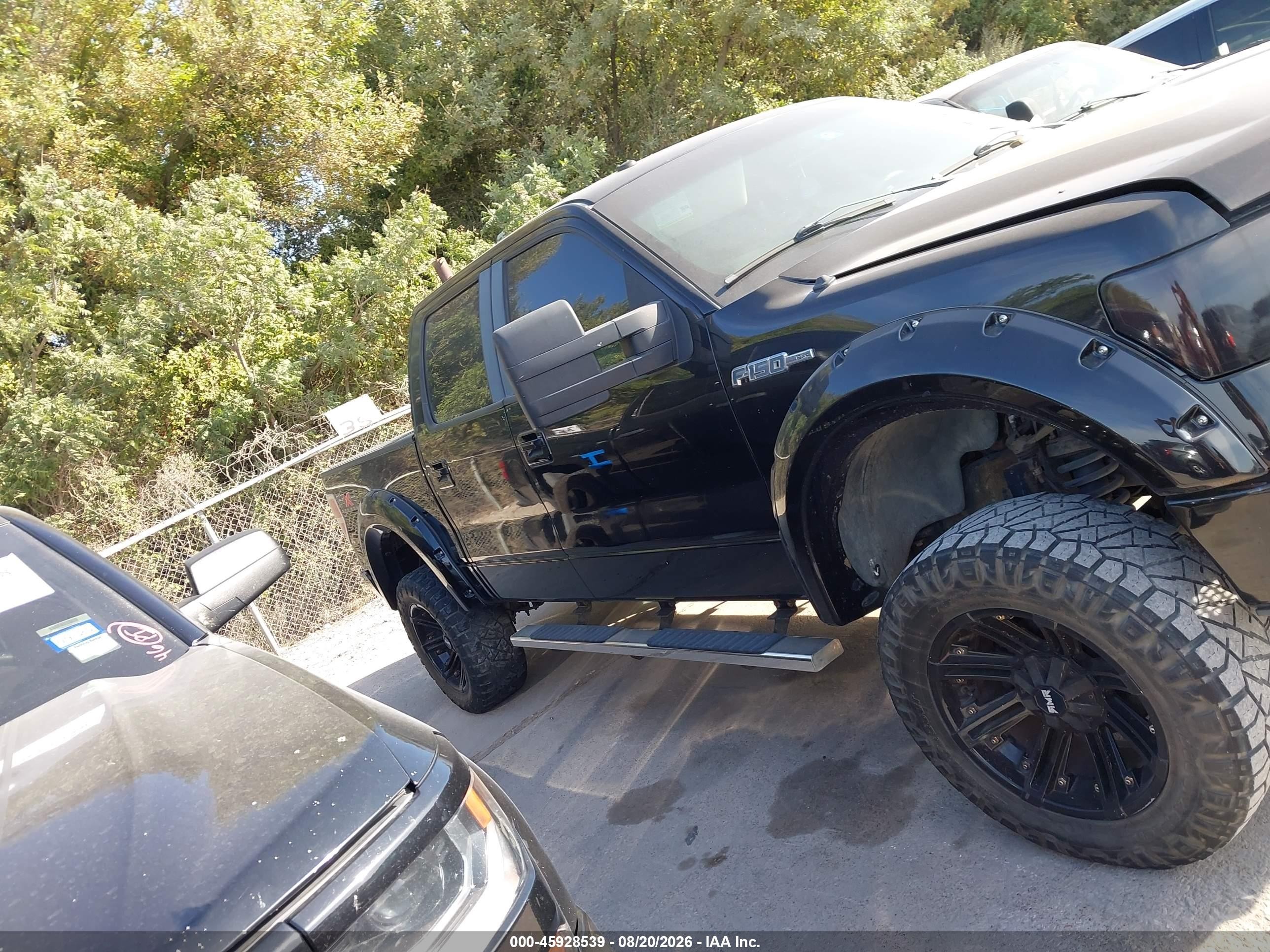 2009 Ford F-150 Fx4/king Ranch/lariat/platinum/xl/xlt Black vin: 1FTPW14VX9FA94682