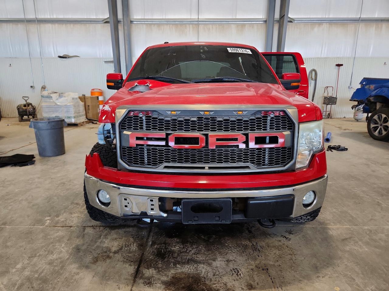 2009 Ford F150 Supercrew Red vin: 1FTPW14VX9FB28698