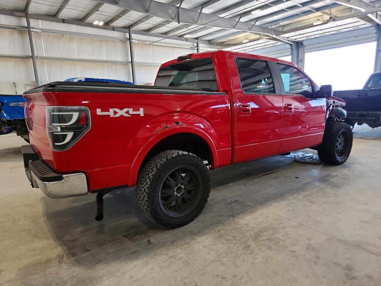 2009 Ford F150 Supercrew Red vin: 1FTPW14VX9FB28698