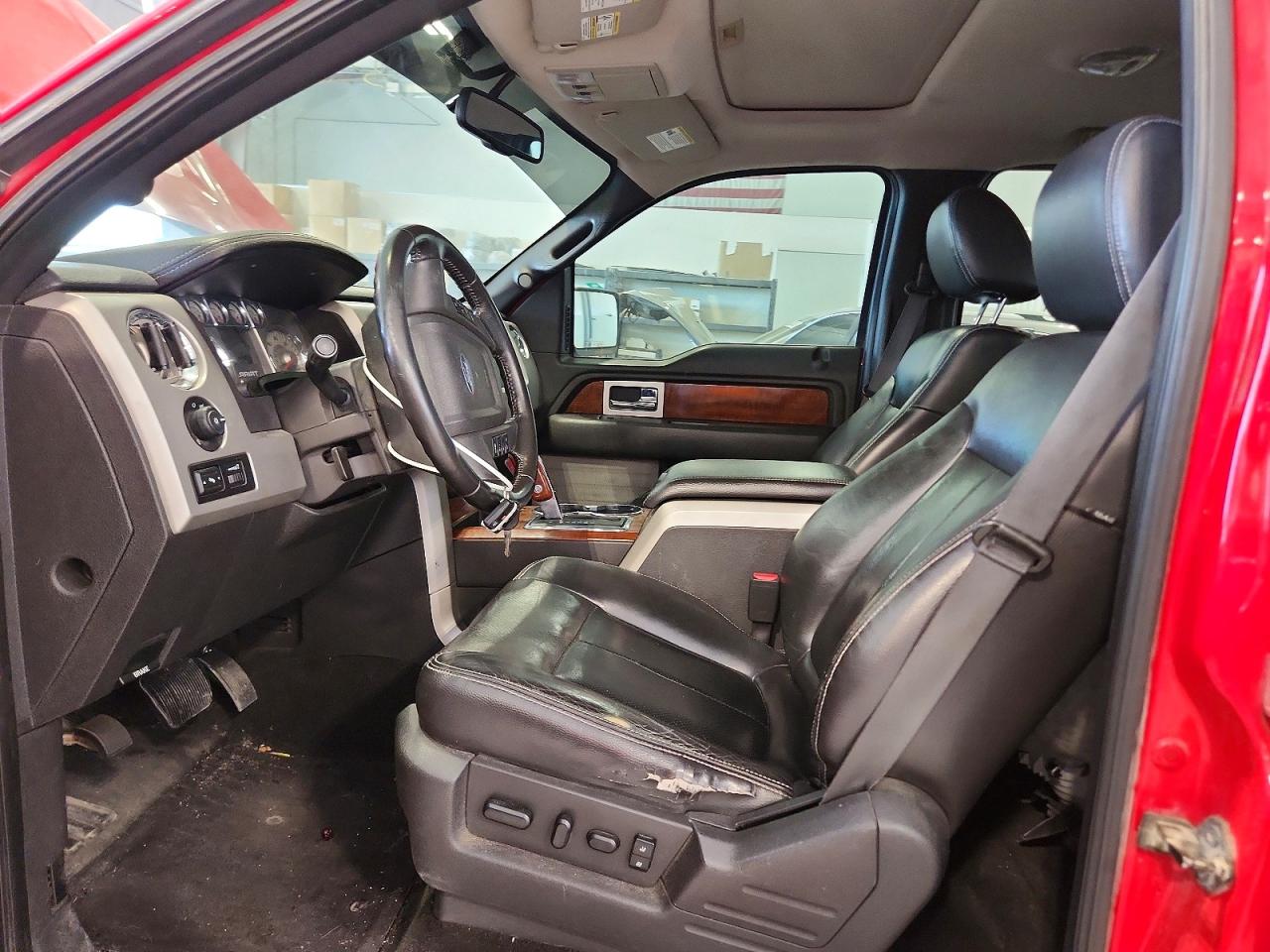 2009 Ford F150 Supercrew Red vin: 1FTPW14VX9FB28698