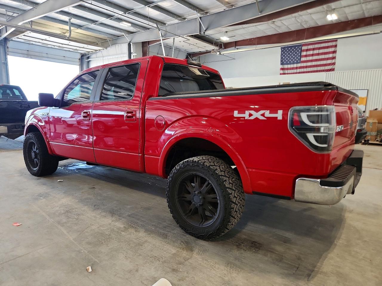 2009 Ford F150 Supercrew Red vin: 1FTPW14VX9FB28698