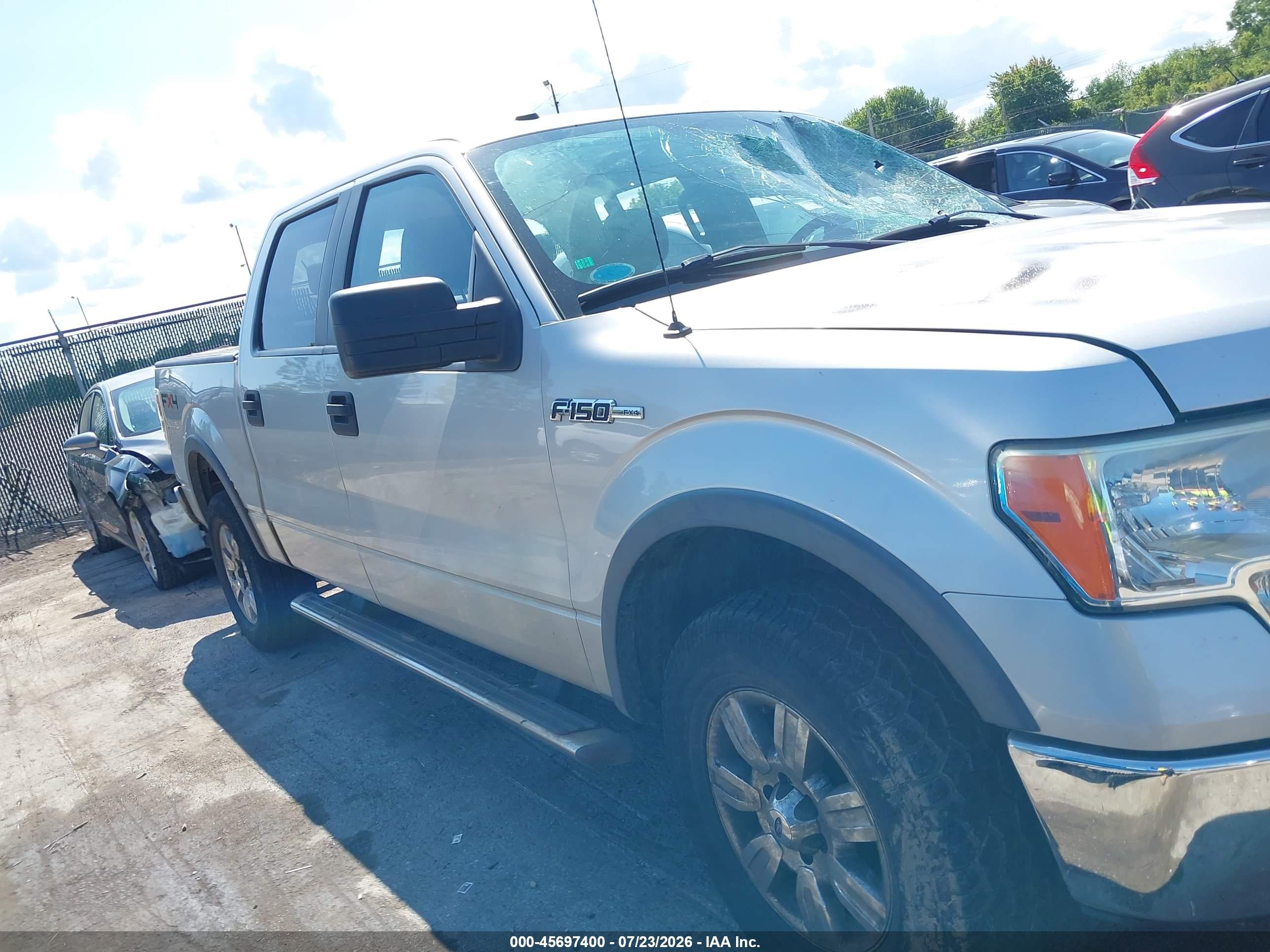 2009 Ford F-150 Fx4/king Ranch/lariat/platinum/xl/xlt Серебряный vin: 1FTPW14VX9FB41502