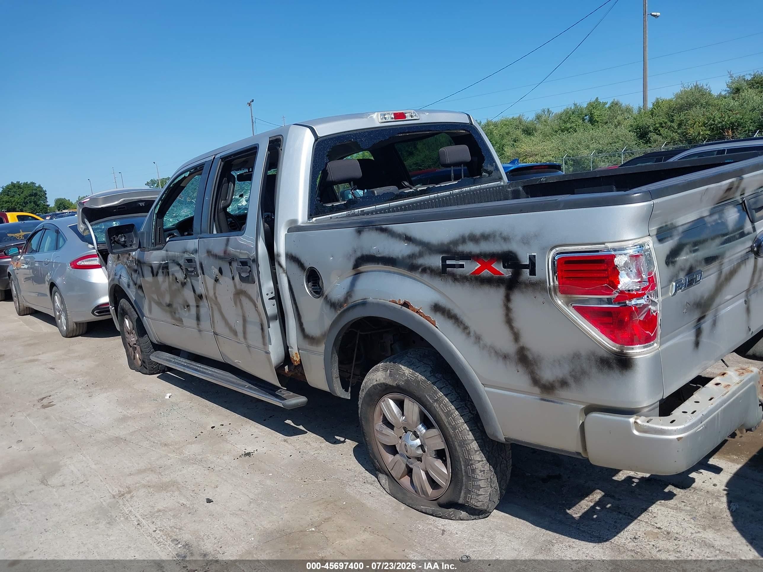 2009 Ford F-150 Fx4/king Ranch/lariat/platinum/xl/xlt Серебряный vin: 1FTPW14VX9FB41502